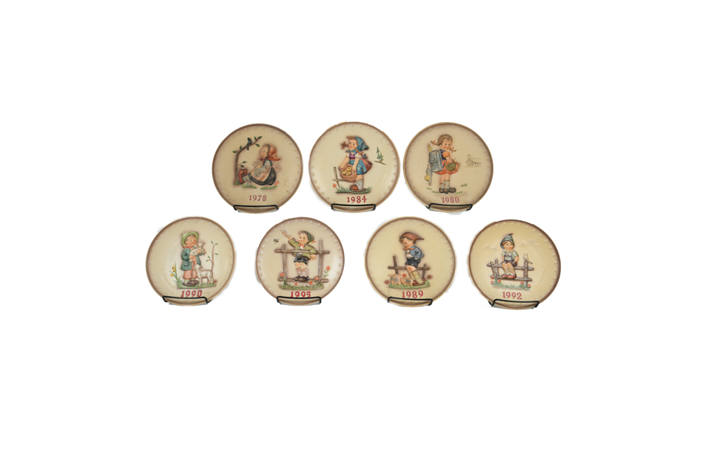 Collection of Hummel Plates