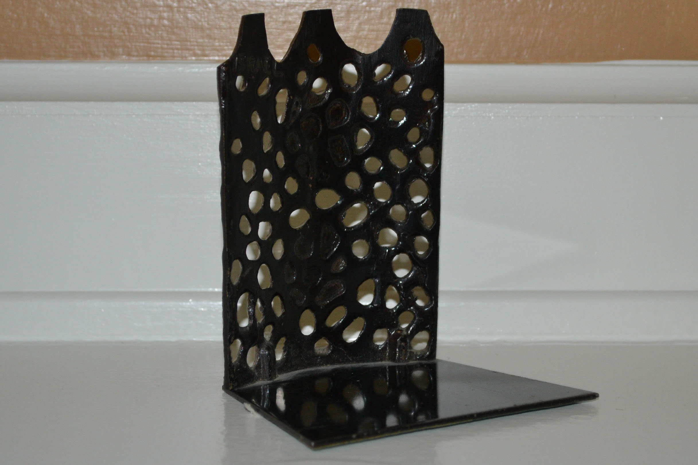 Ornate Metal Bookends