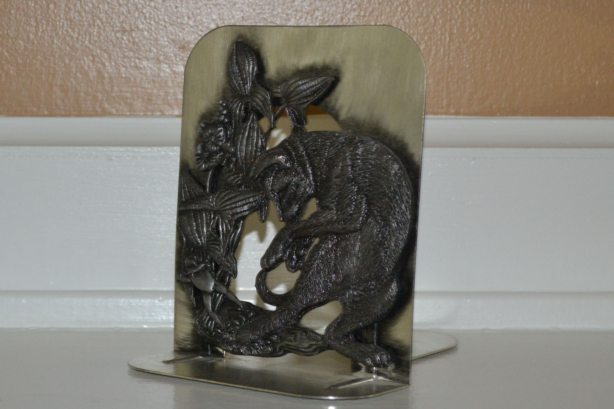 Ornate Metal Bookends