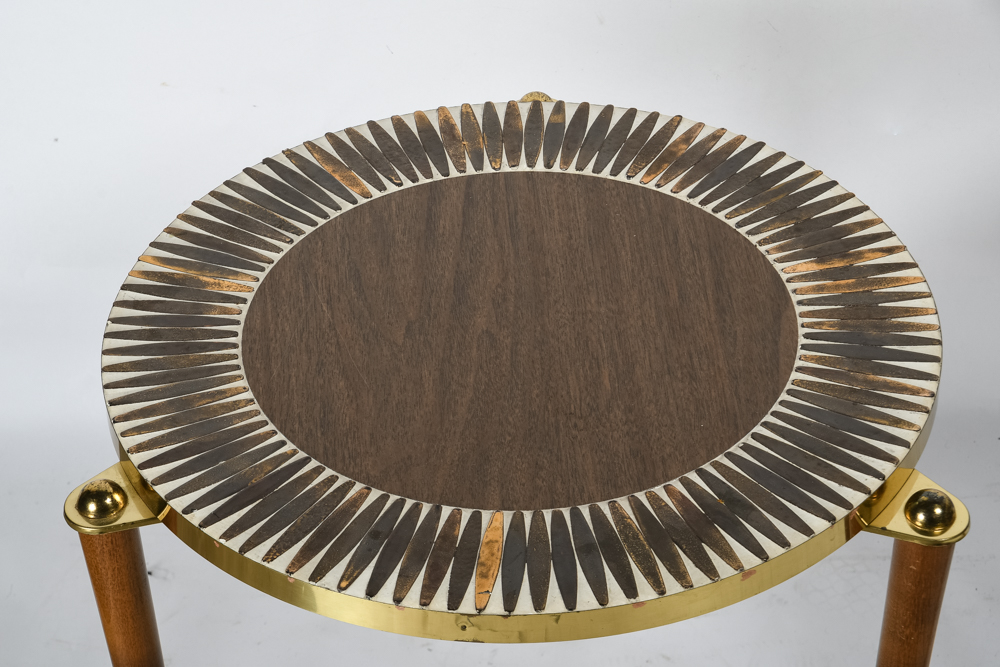 Mid Century Modern Round Side Tables