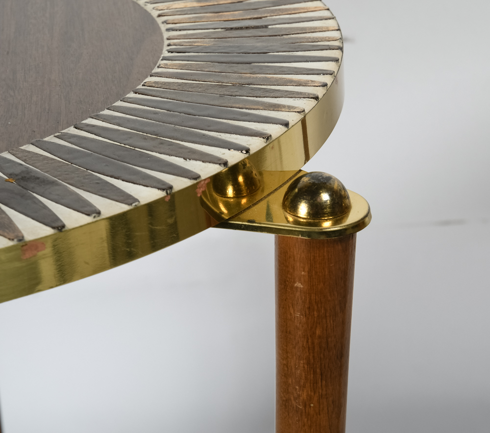 Mid Century Modern Round Side Tables