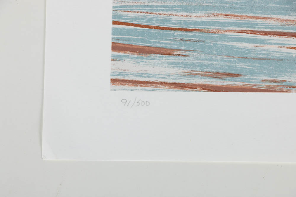 Collection of William Nelson Signed Limited Edition Lithographs