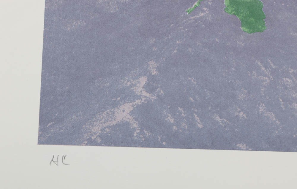 Pair of William Nelson Limited Edition Lithographs on Paper "Sunday by the Lake" and "Plenty of Advice"