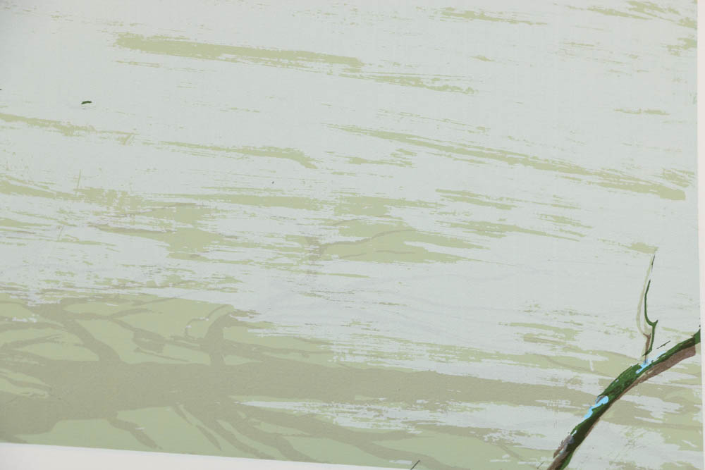 Pair of William Nelson Signed Limited Edition Lithographs "Philippine Fisherman" and "Bandit's Hideout"