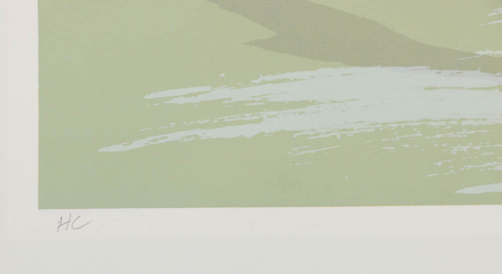 Pair of William Nelson Signed Limited Edition Lithographs "Philippine Fisherman" and "Bandit's Hideout"