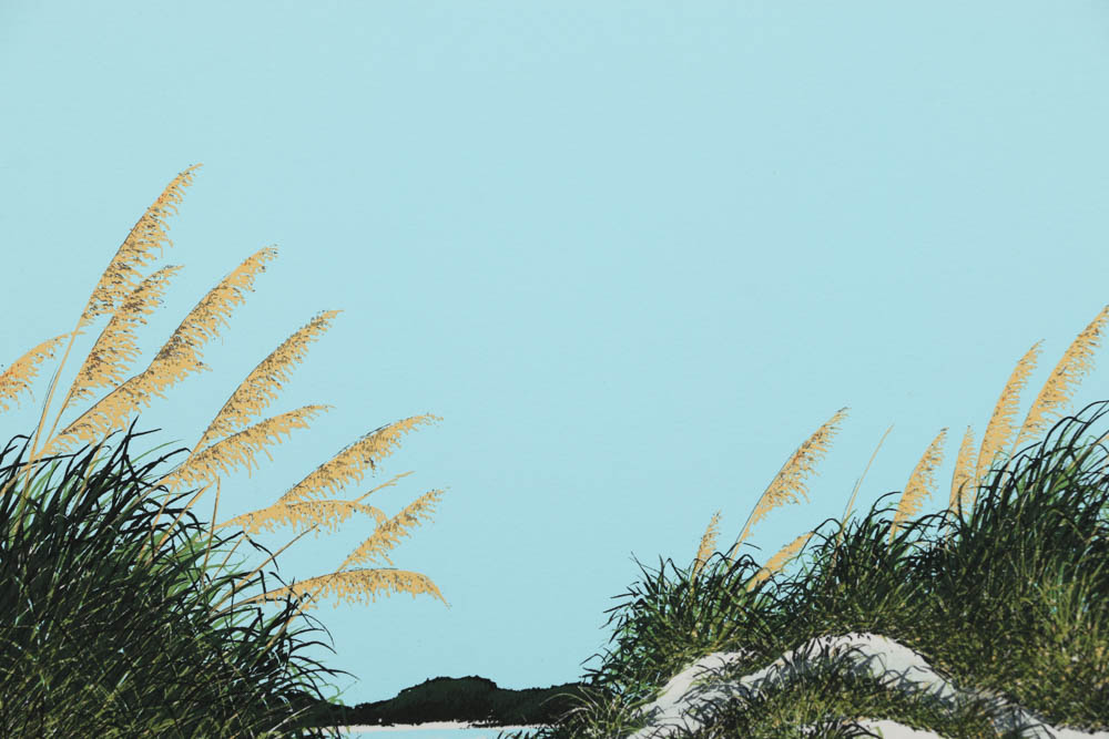 David Mann Limited Edition Serigraph on Paper "Haunted"