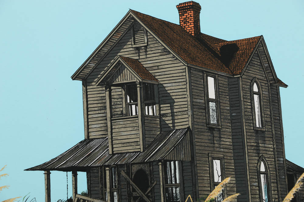 David Mann Limited Edition Serigraph on Paper "Haunted"