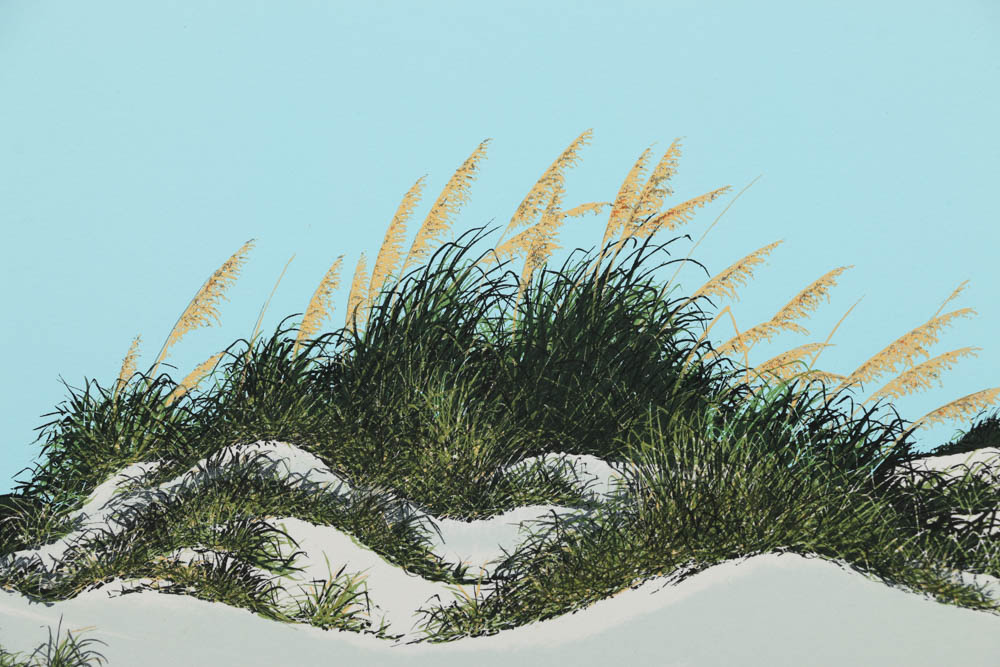 David Mann Limited Edition Serigraph on Paper "Haunted"