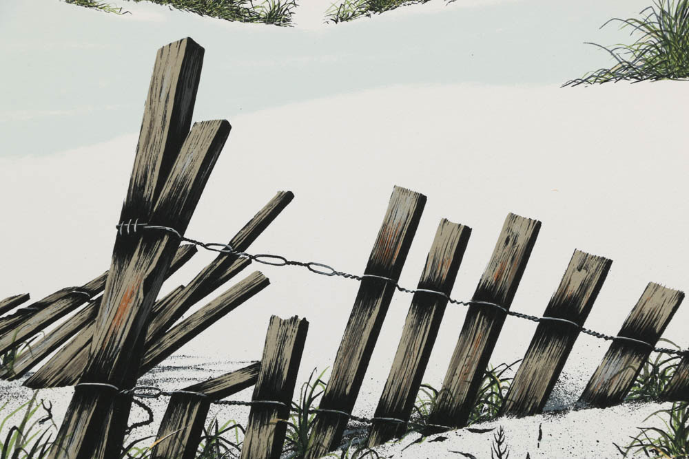 David Mann Limited Edition Serigraph on Paper "Haunted"