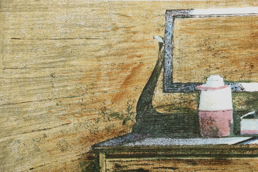 William Nelson Limited Edition Serigraph on Paper "Still Life By Shack"