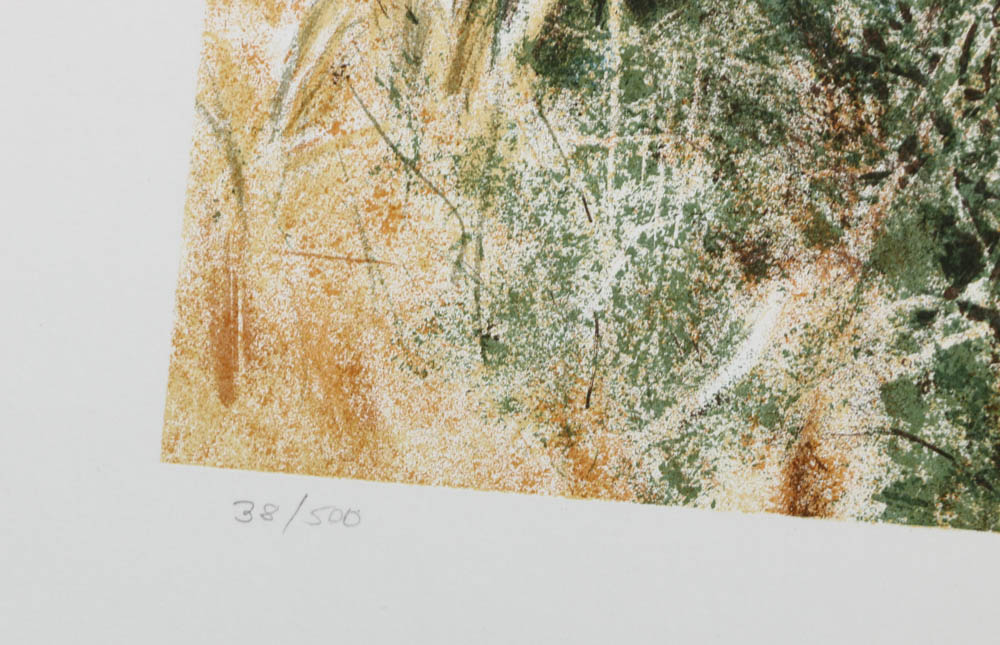 William Nelson Limited Edition Serigraph on Paper "Still Life By Shack"