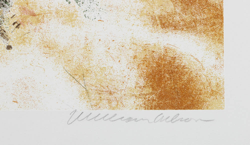 William Nelson Limited Edition Serigraph on Paper "Still Life By Shack"