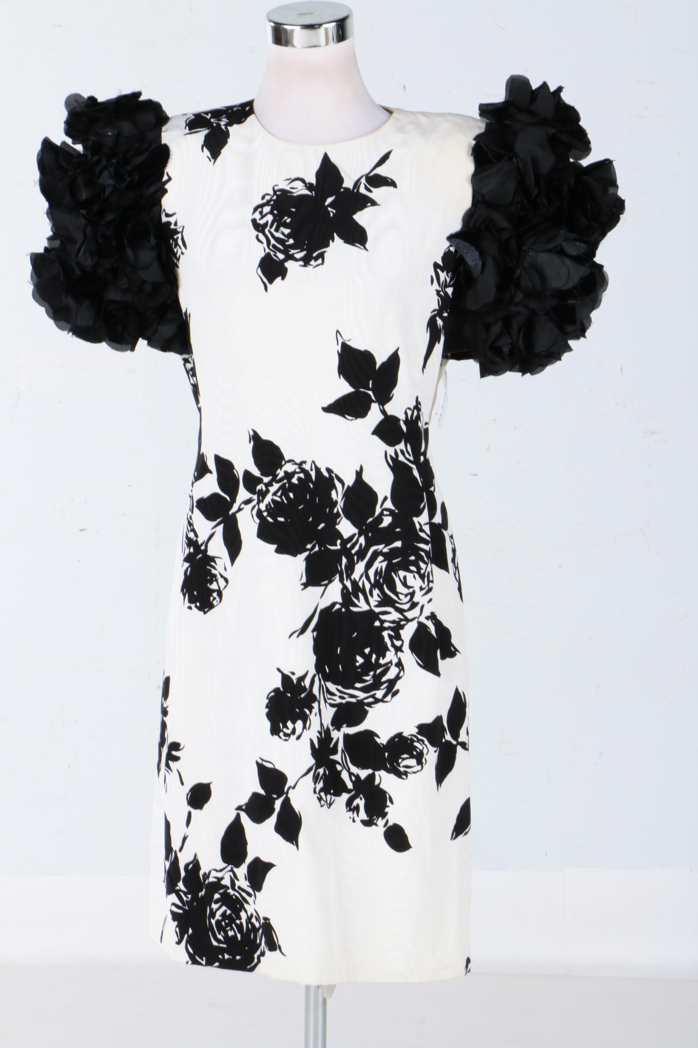 Vintage Carolina Herrera Cocktail Dress