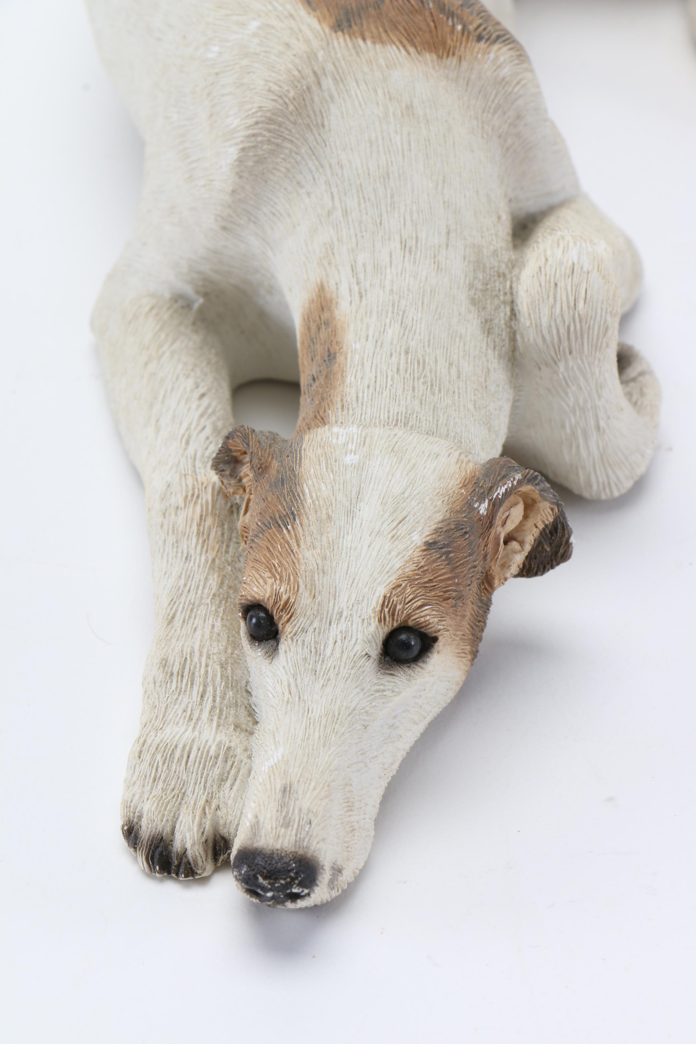 Pair of Sandicast Figurines