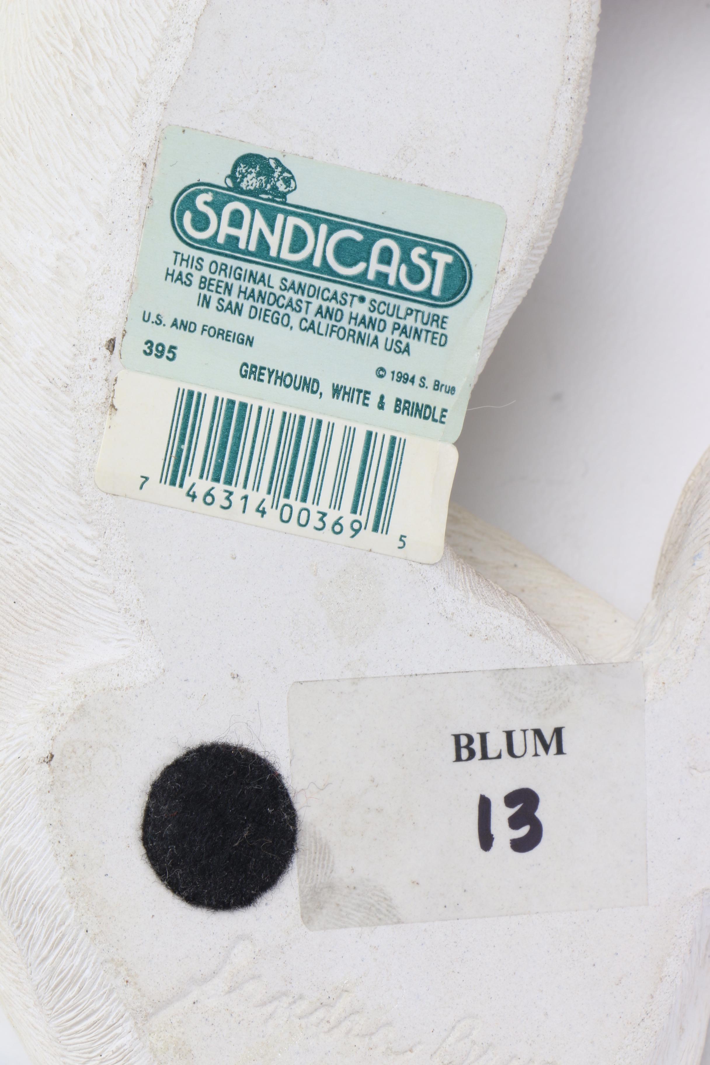 Pair of Sandicast Figurines