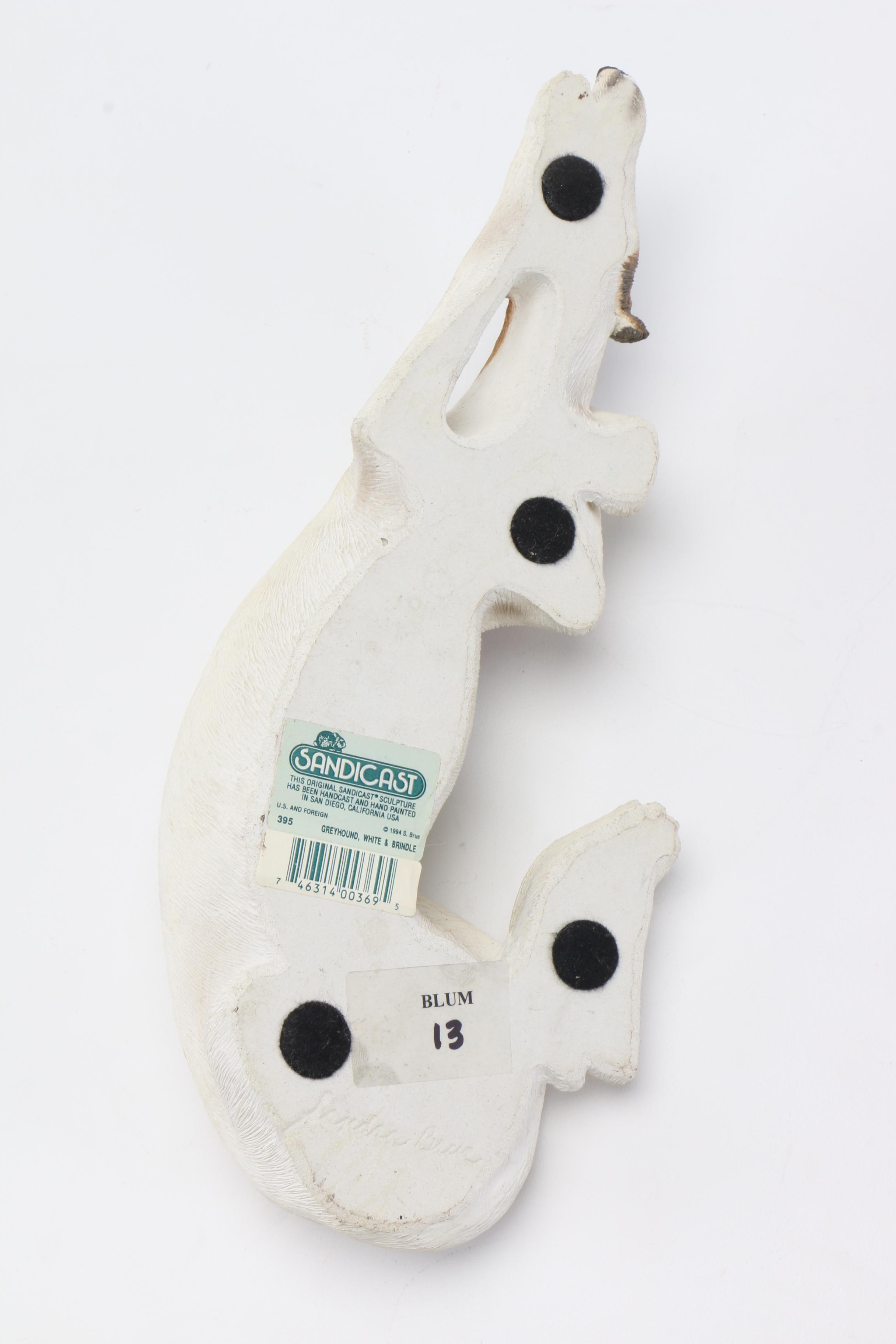 Pair of Sandicast Figurines