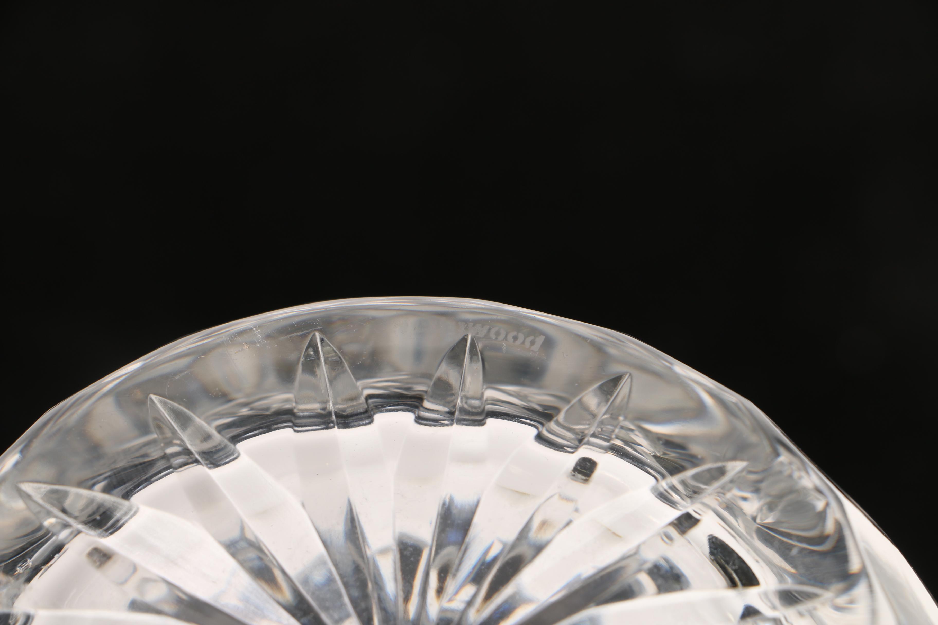 Wedgwood Crystal Decanter and Trinket Box