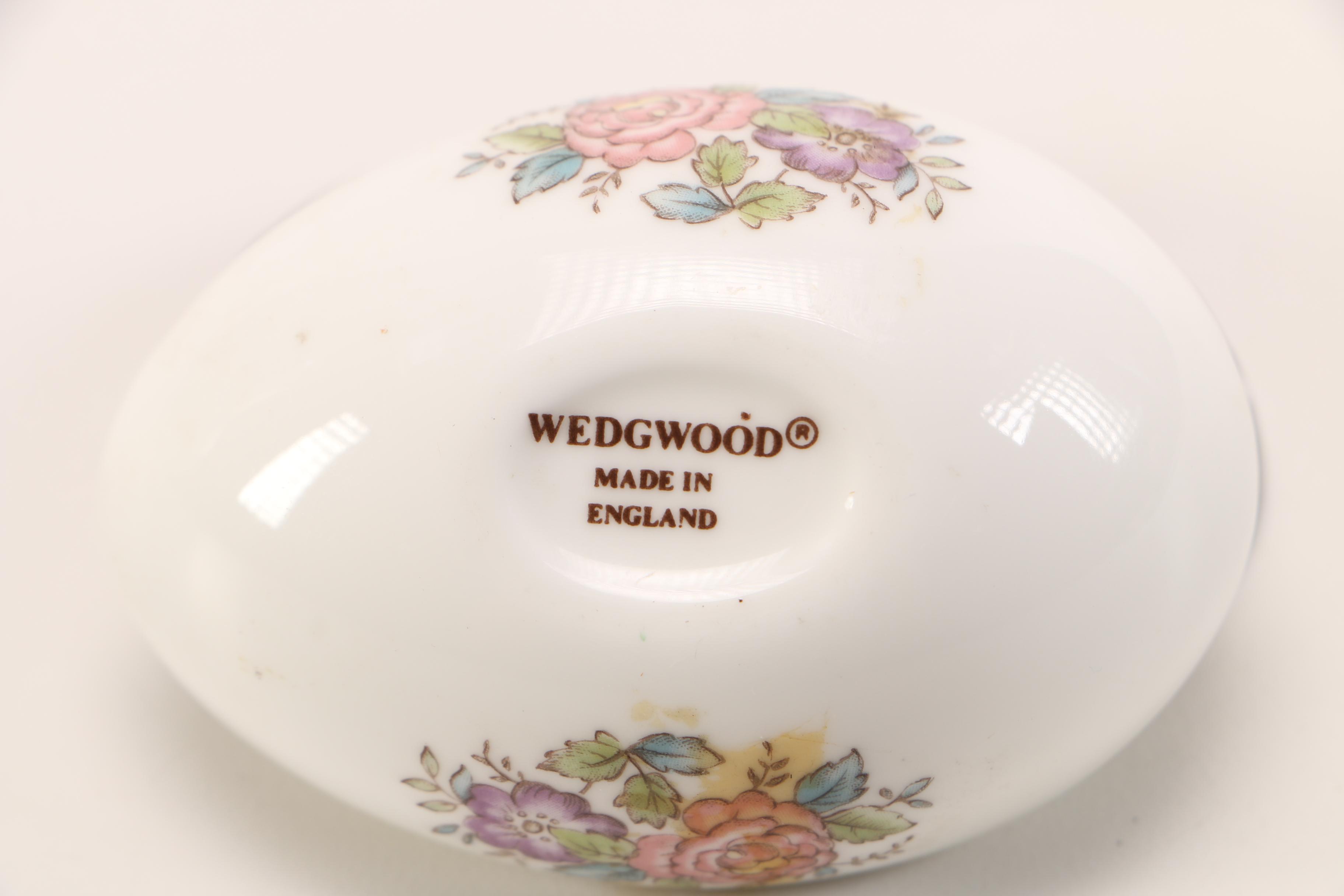 Wedgwood Crystal Decanter and Trinket Box