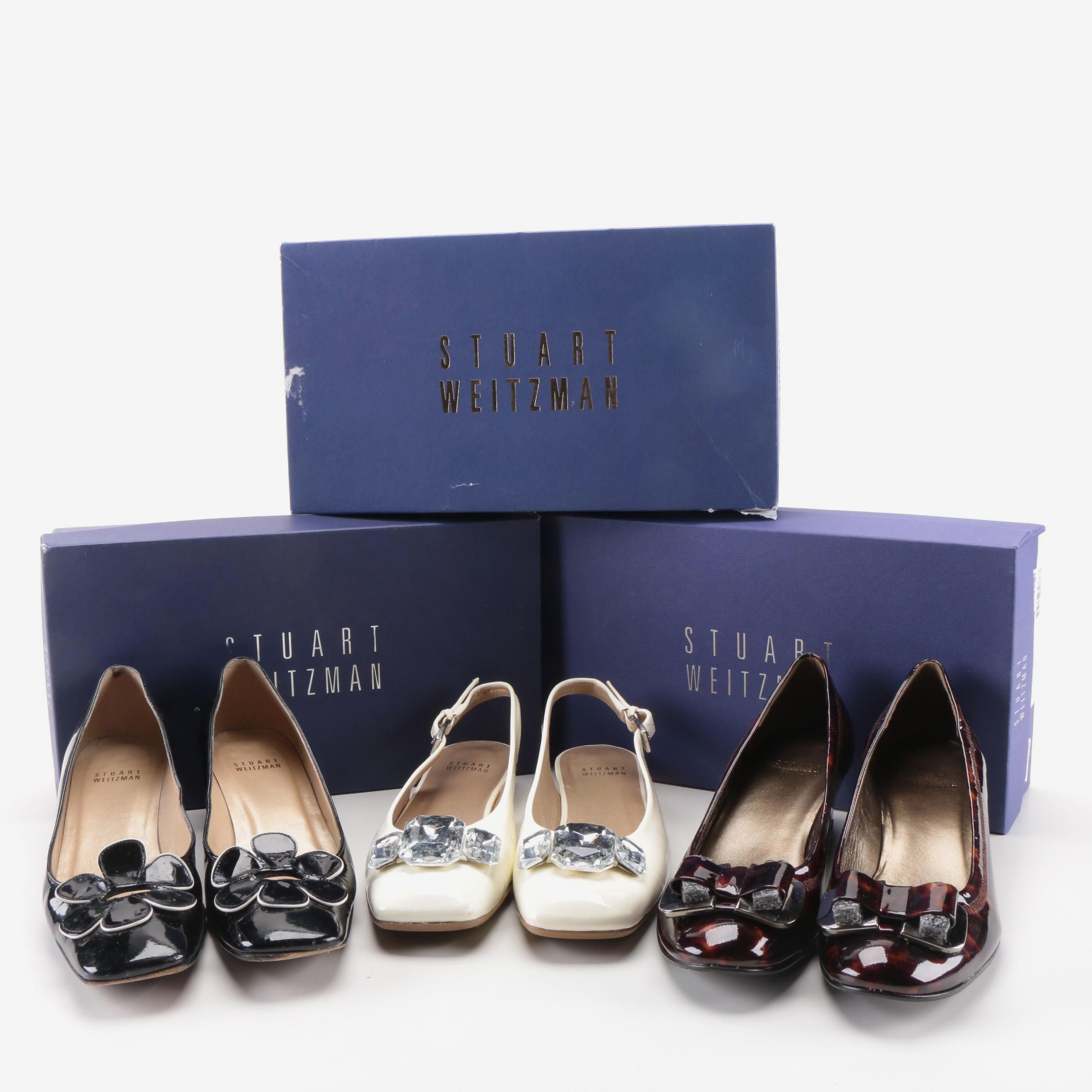 Stuart Weitzman Patent Leather Shoes