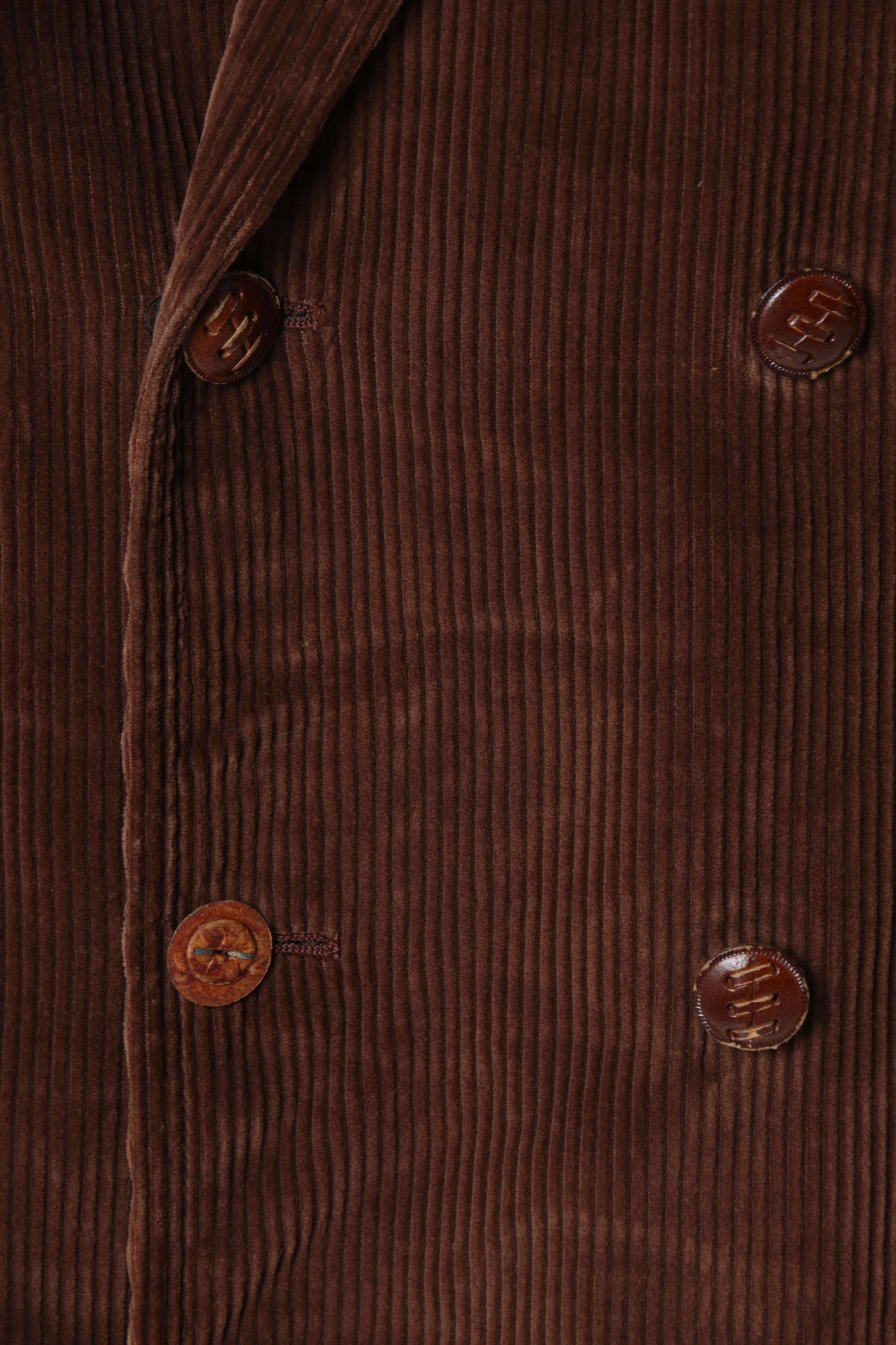Benjamin Corduroy Suit and Sport Coat