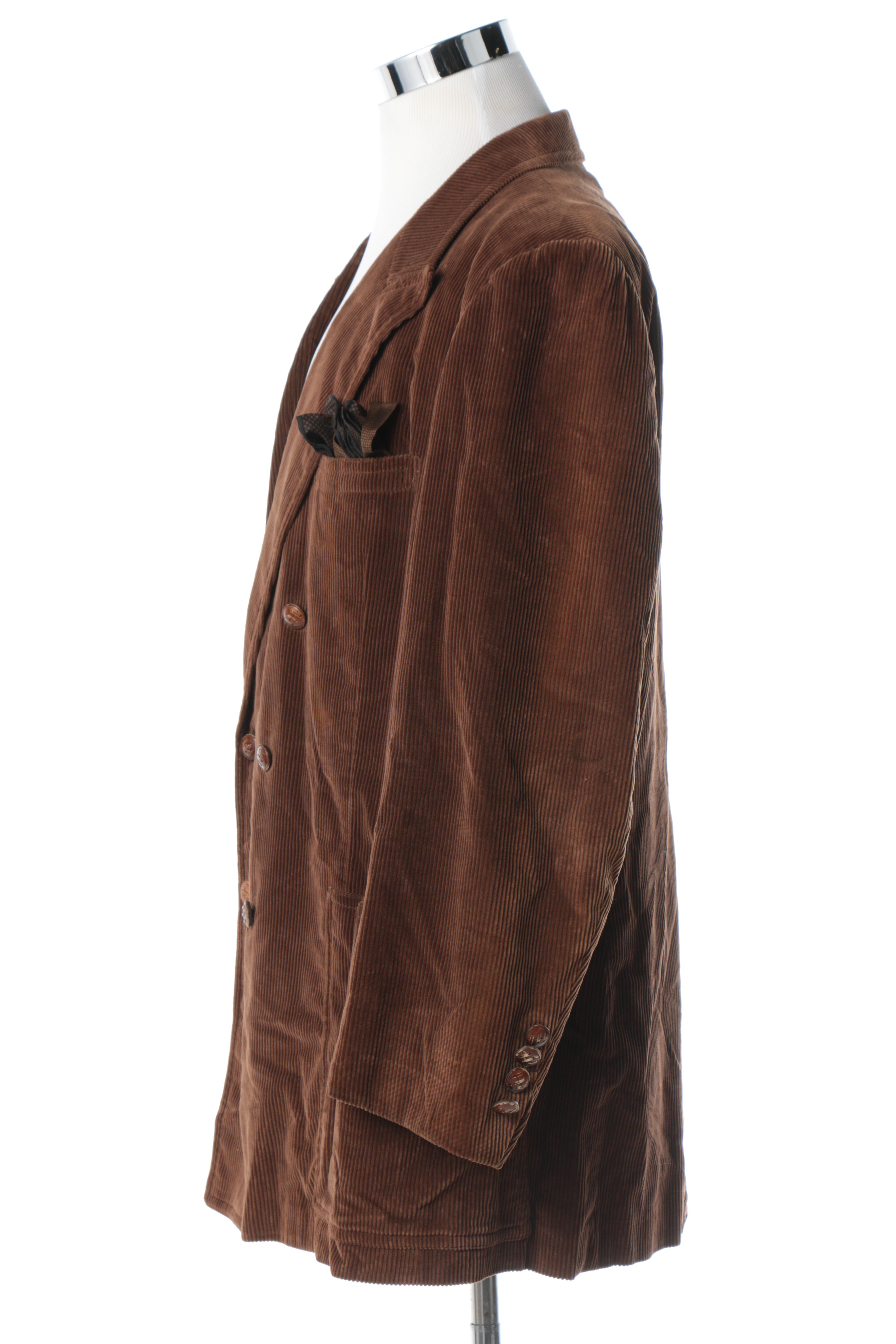 Benjamin Corduroy Suit and Sport Coat