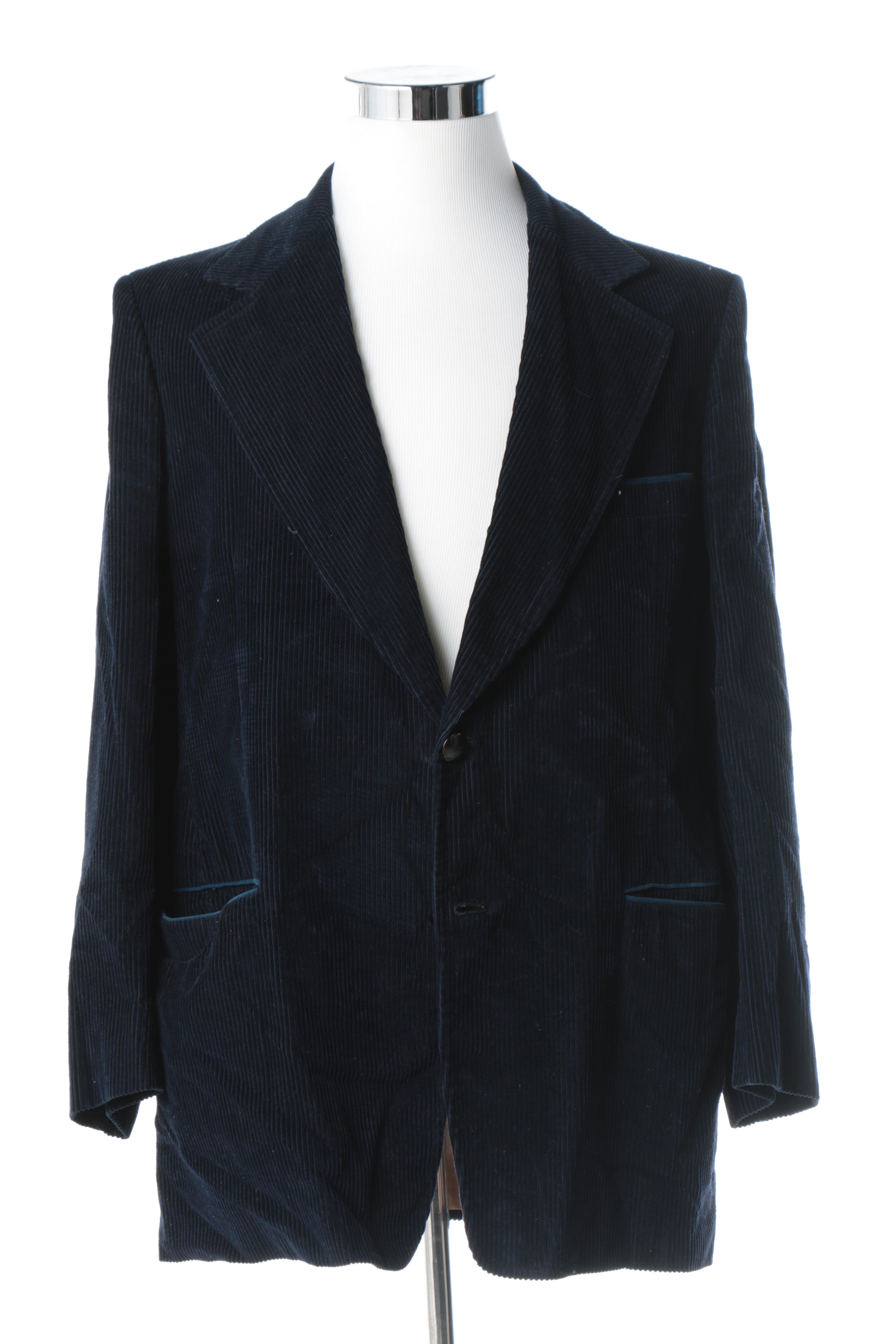 Benjamin Corduroy Suit and Sport Coat