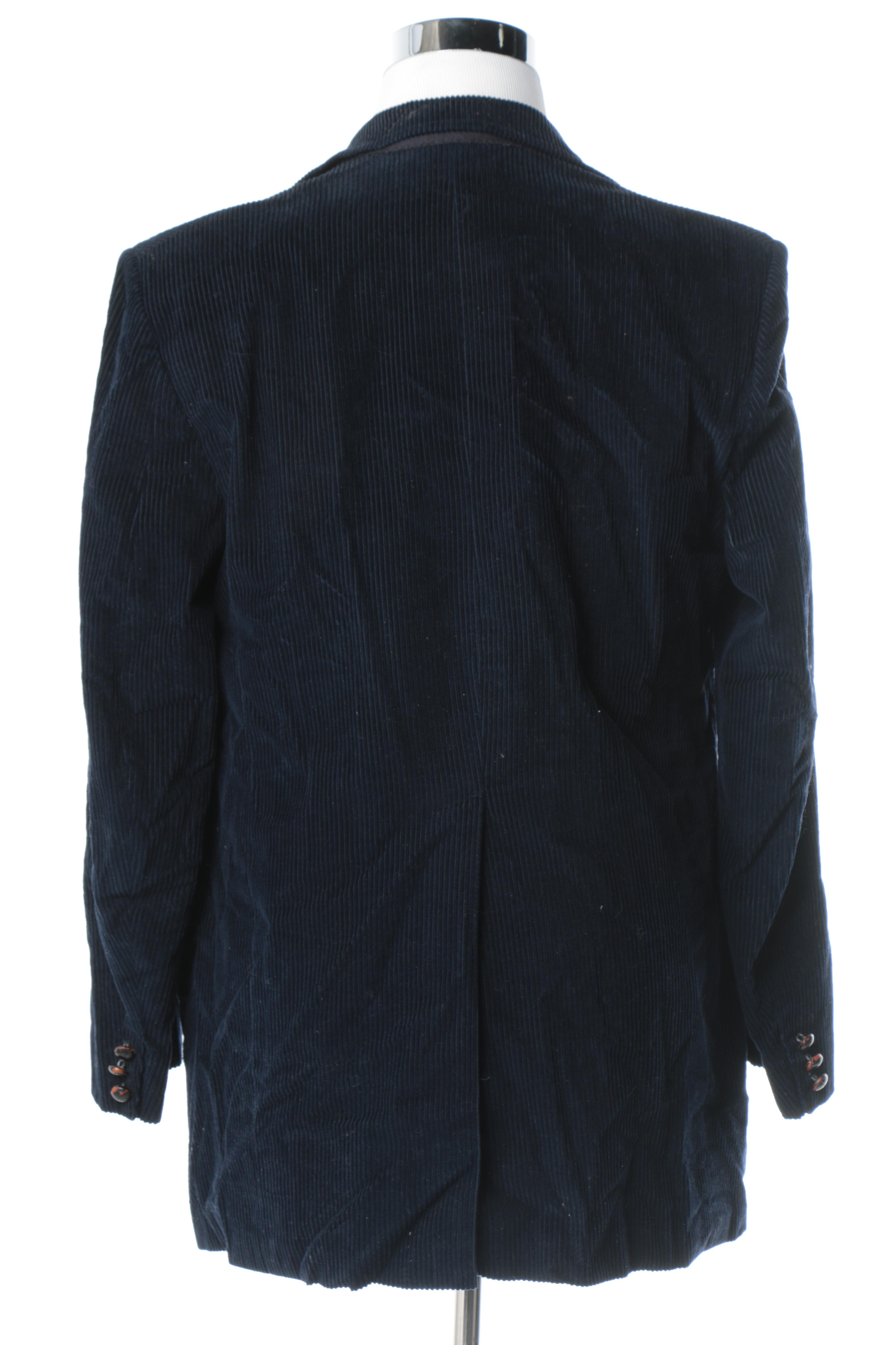 Benjamin Corduroy Suit and Sport Coat