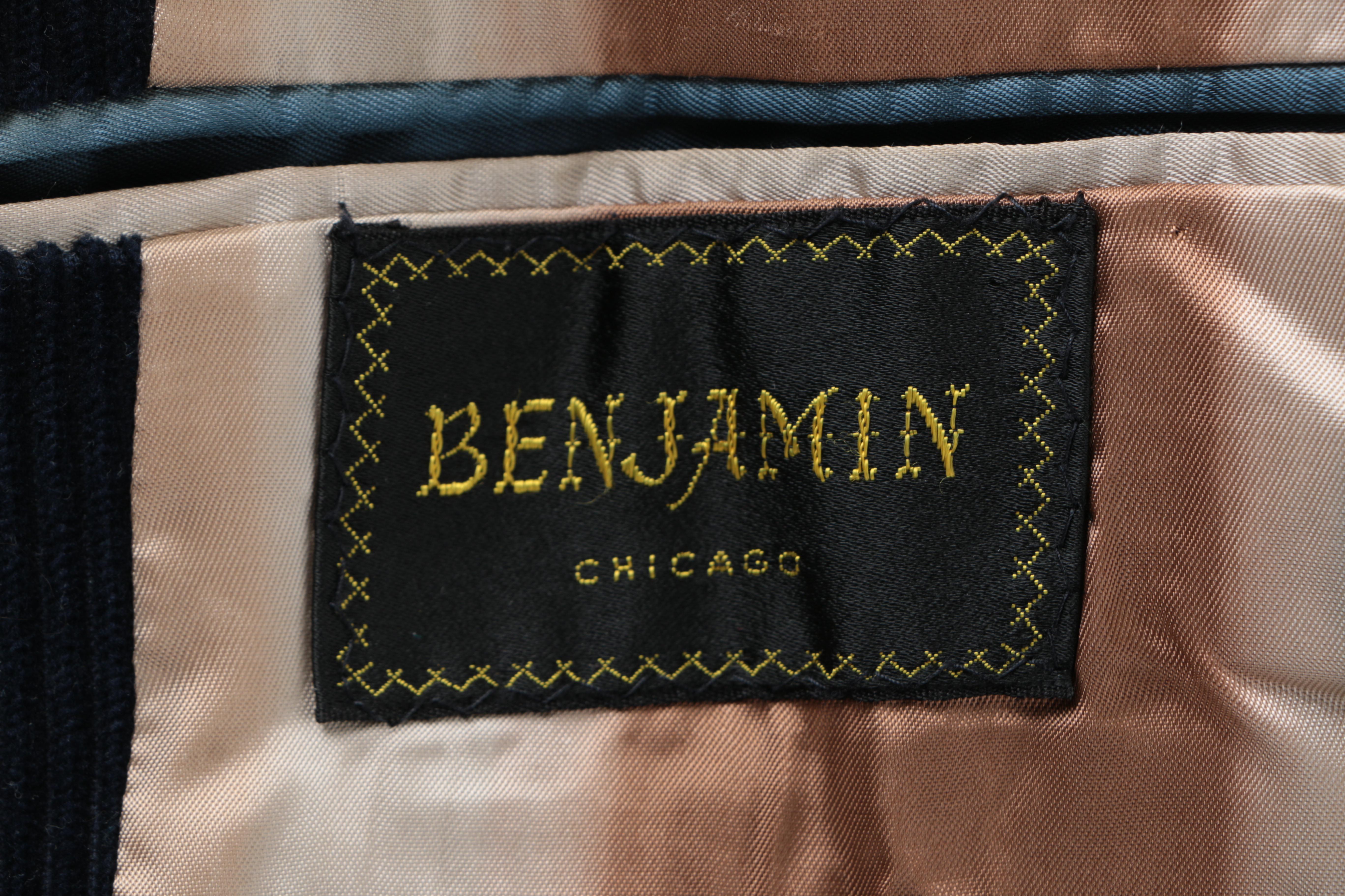 Benjamin Corduroy Suit and Sport Coat