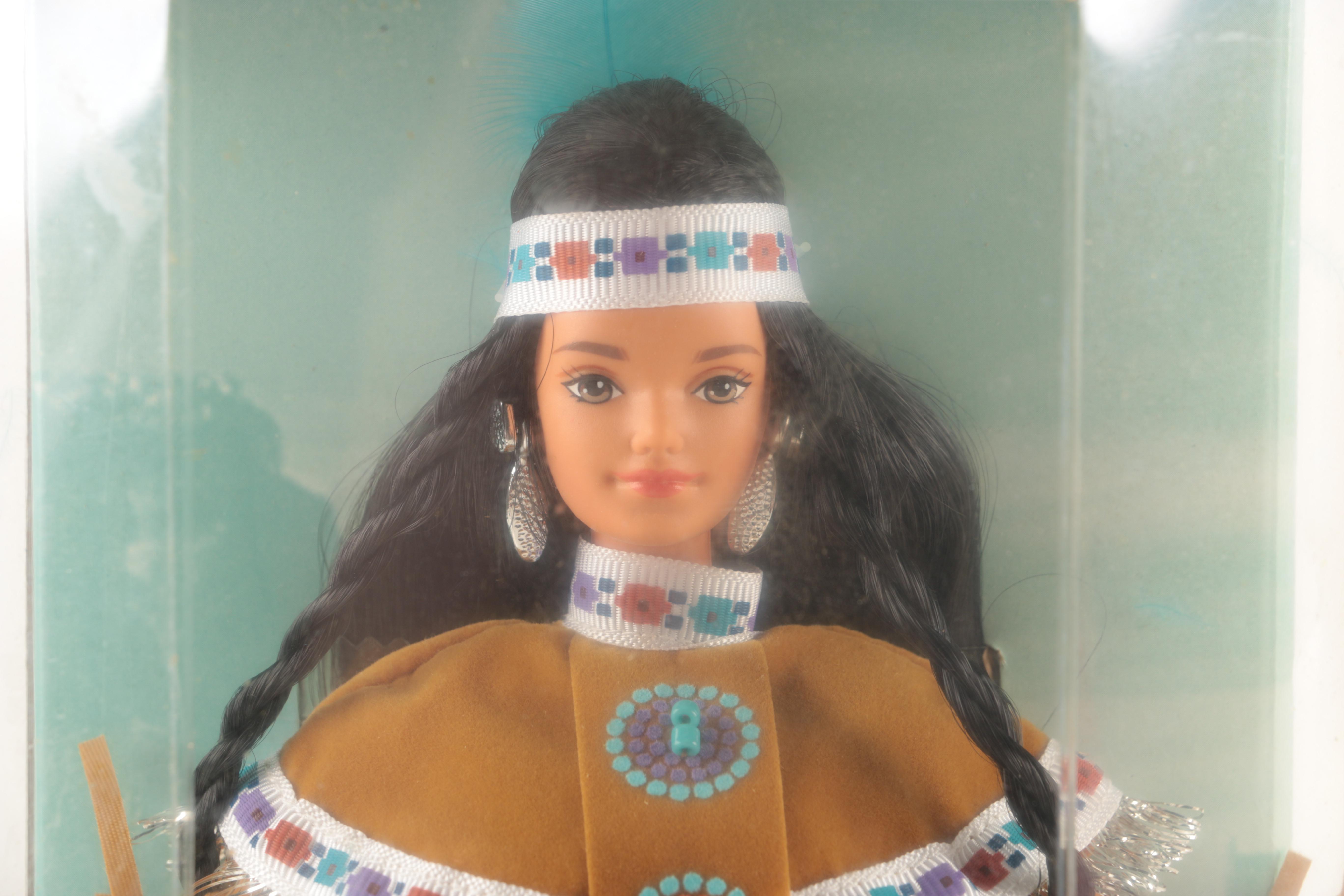 Japanese, "Native American", and Mexican Inspired Barbies