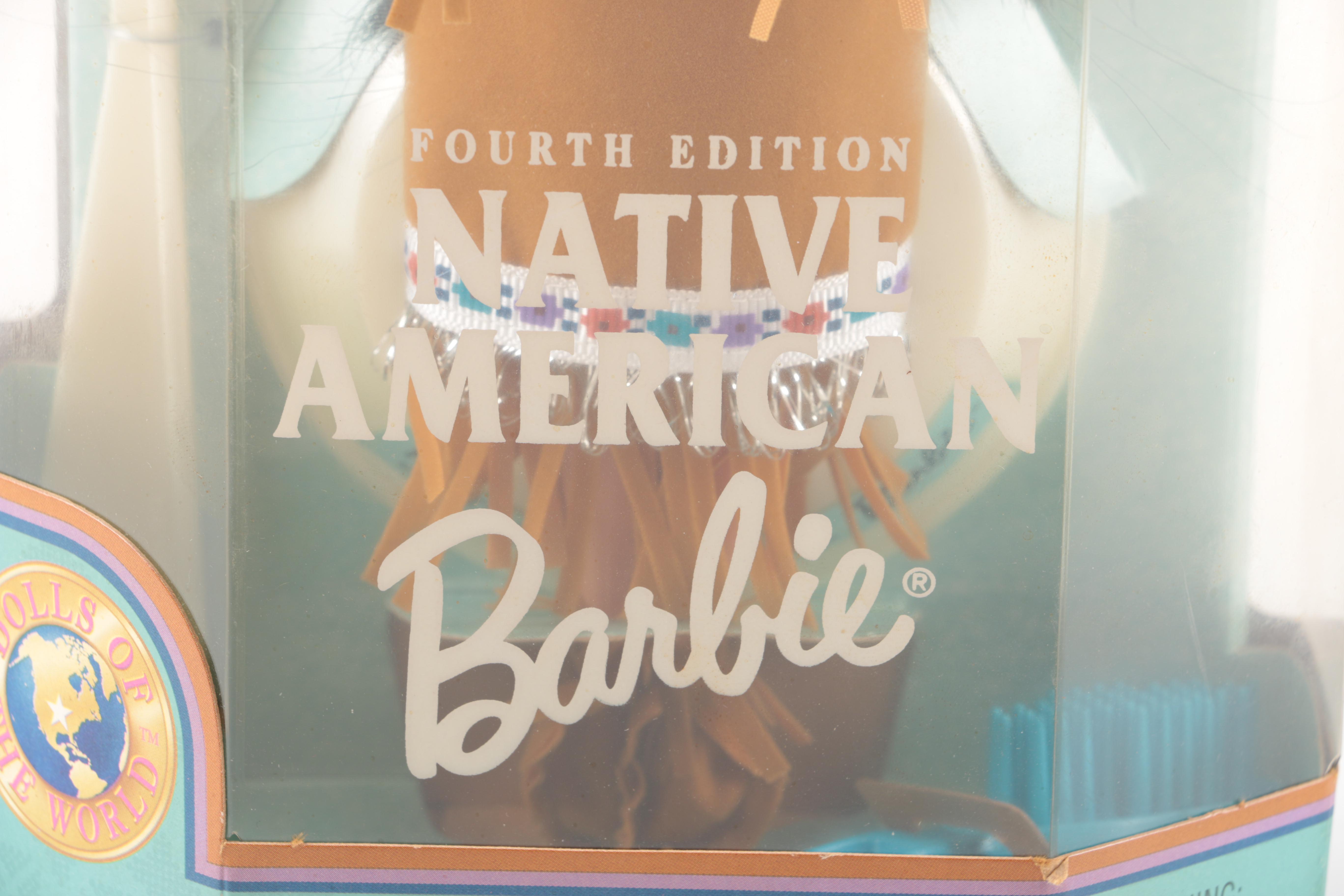 Japanese, "Native American", and Mexican Inspired Barbies