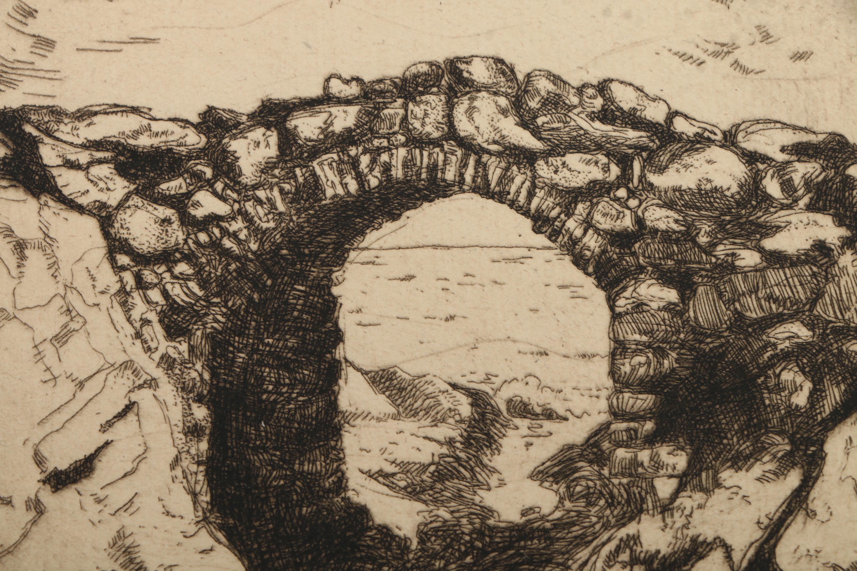 Collection of Emily Burlins Waite Portrait Etchings