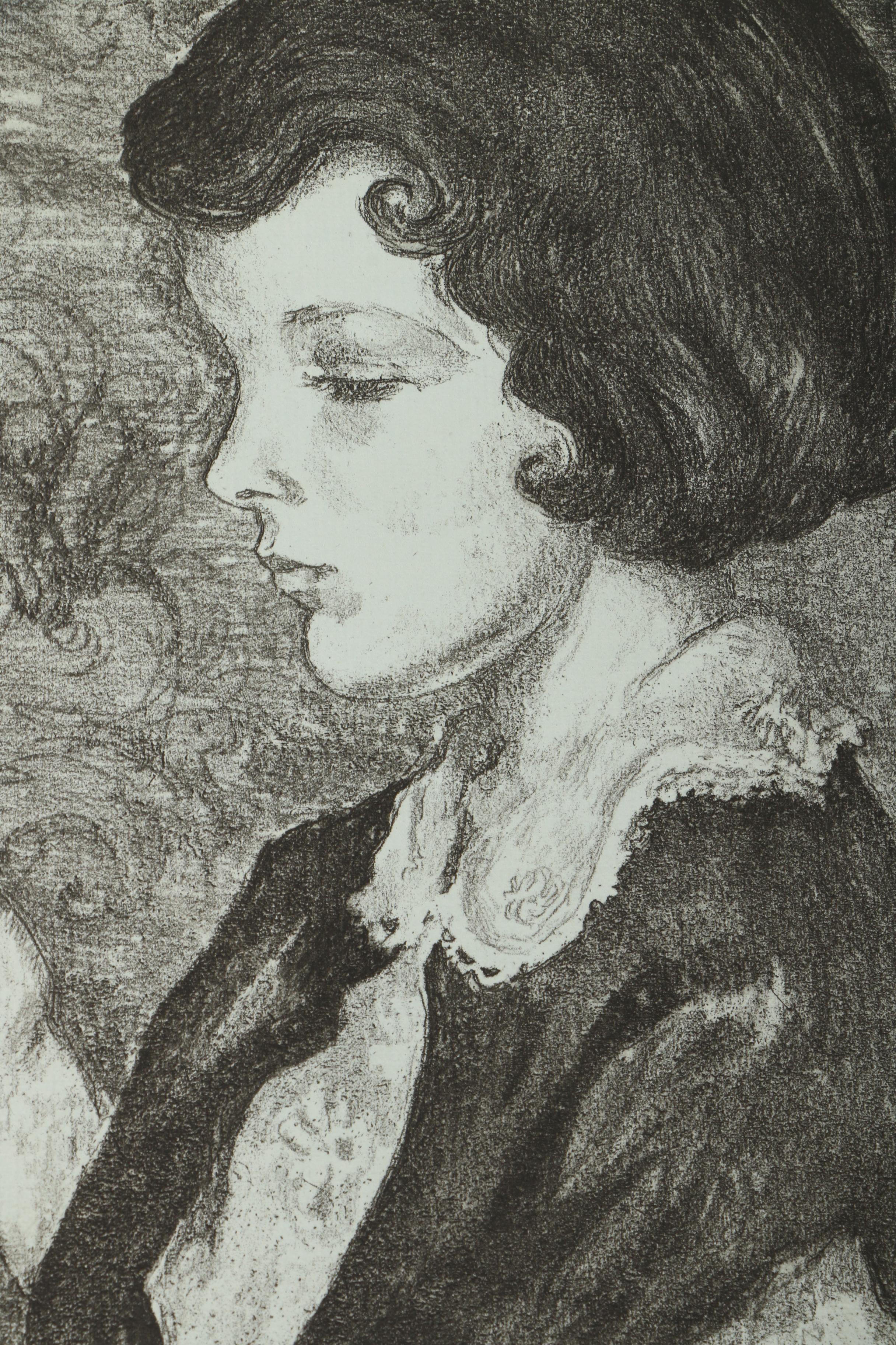 Emily Burling Waite Portrait Etchings