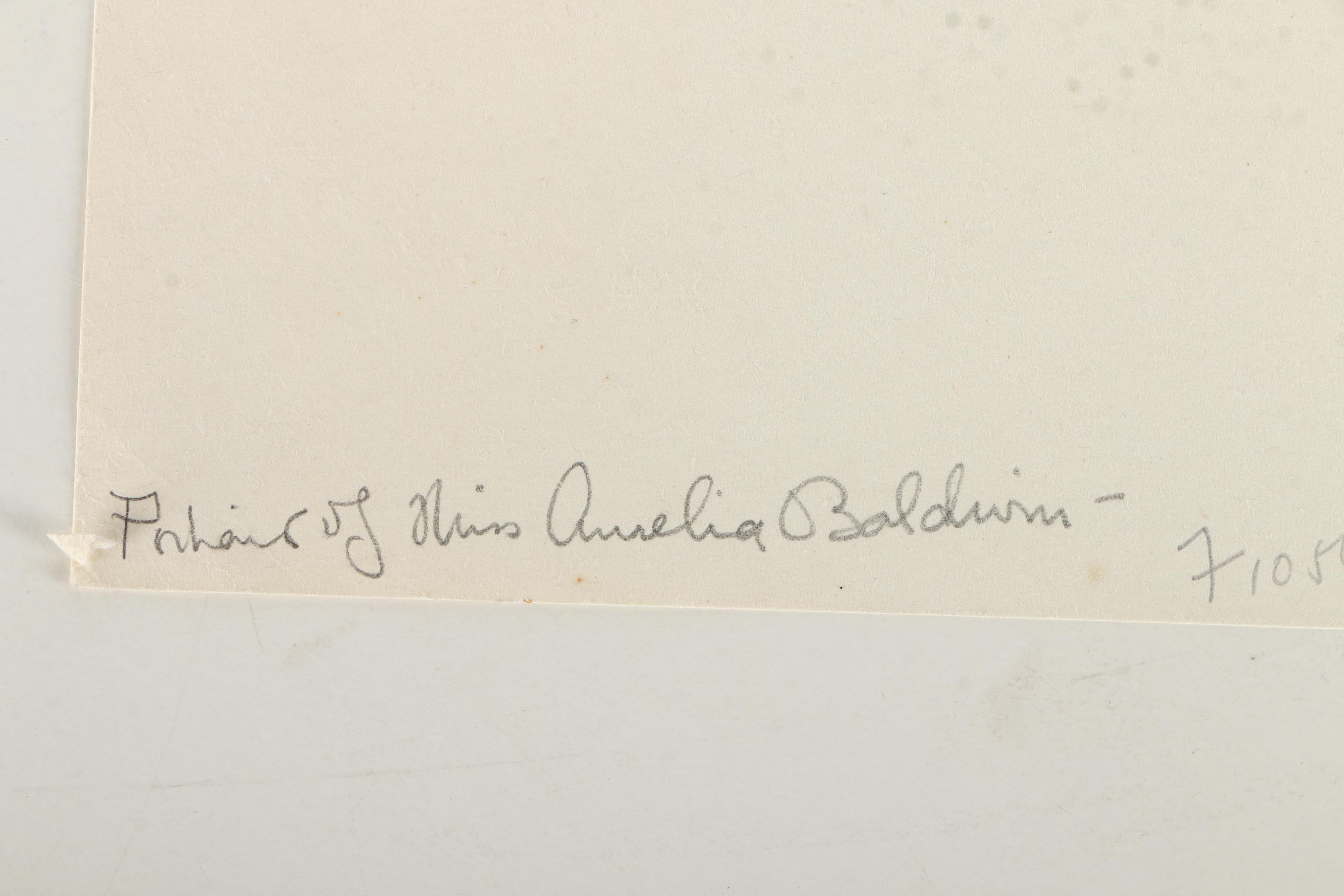 Emily Burling Waite Portrait Etchings