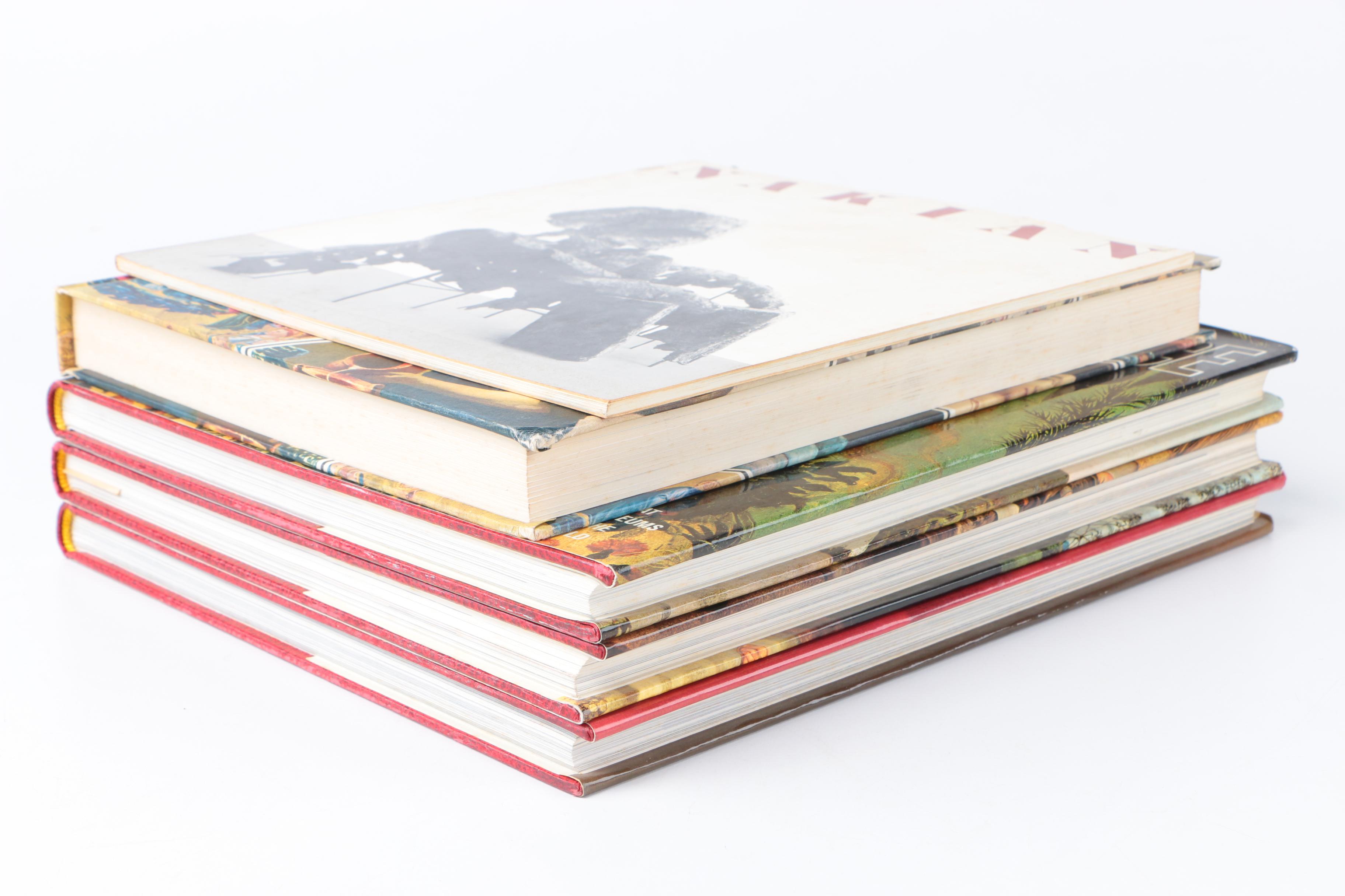 Assorted Art Books Including "The Rainbow Book of Art" by Thomas Craven