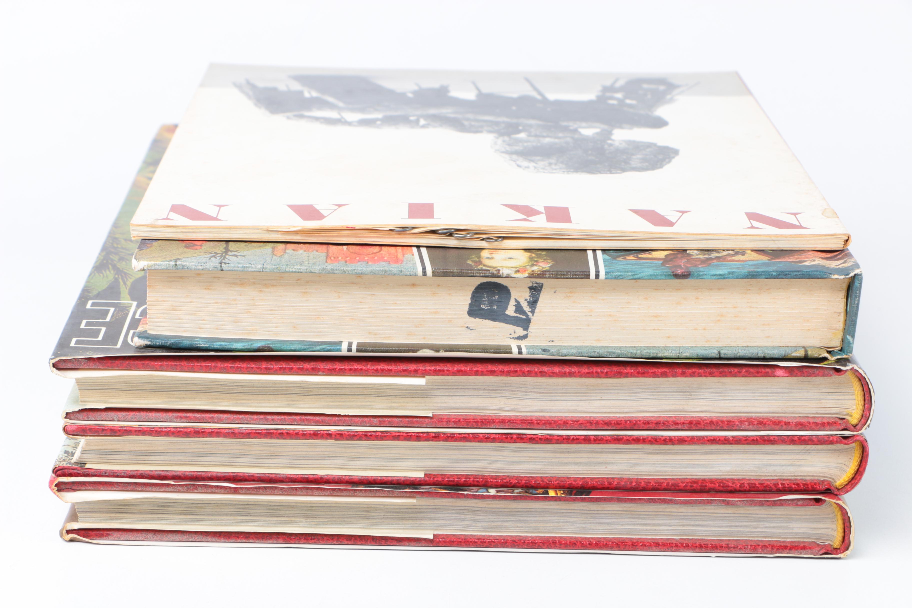 Assorted Art Books Including "The Rainbow Book of Art" by Thomas Craven