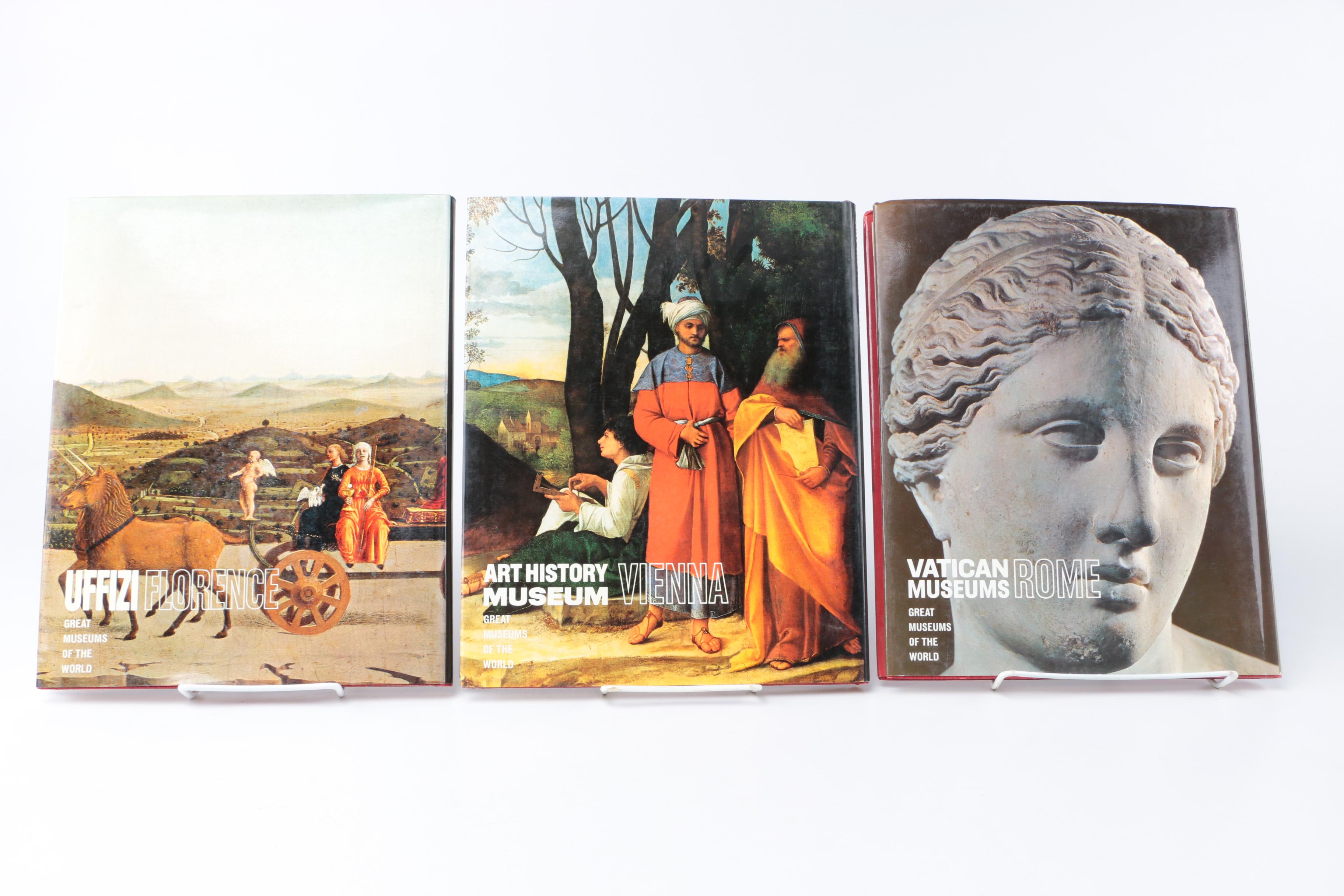 Assorted Art Books Including "The Rainbow Book of Art" by Thomas Craven