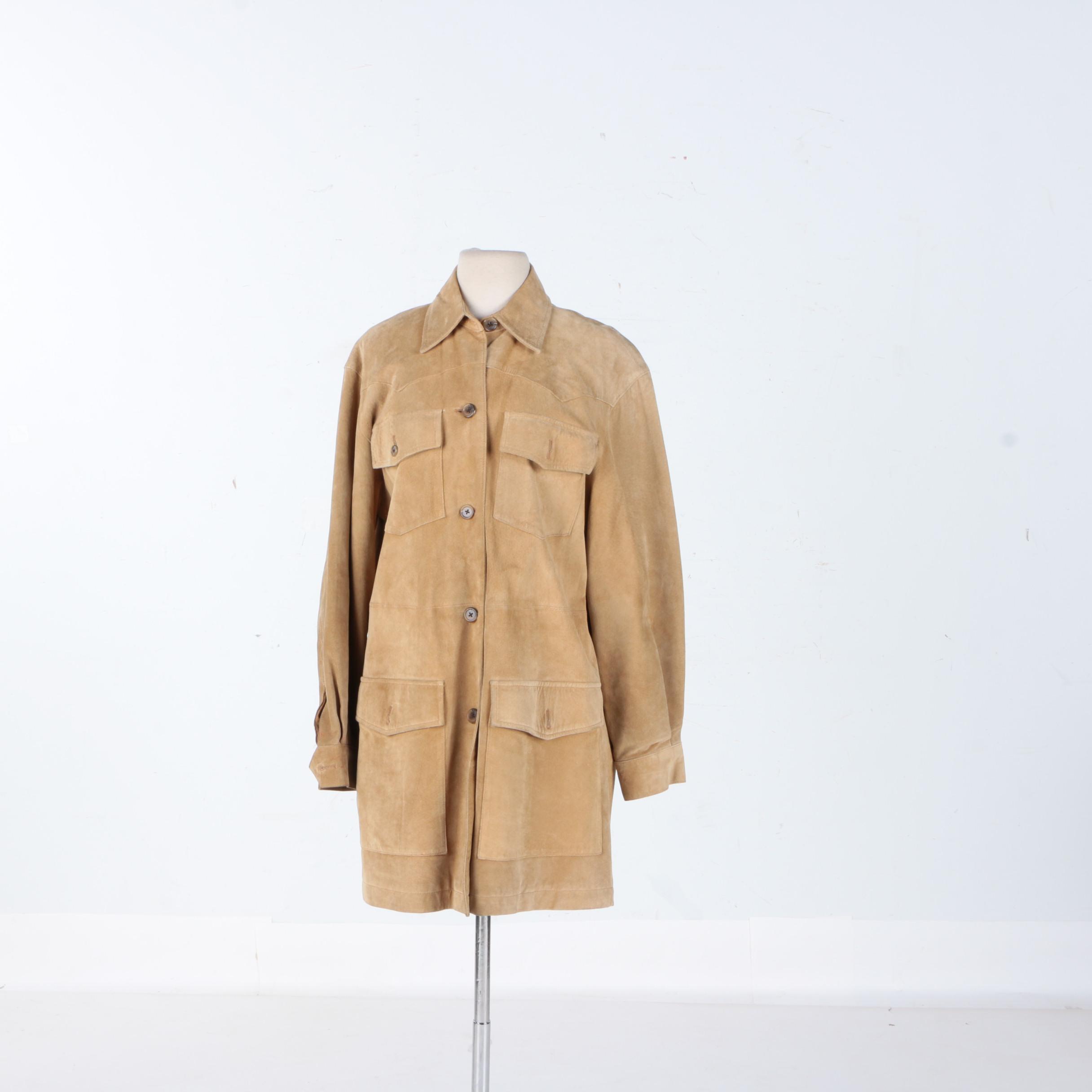 Lauren Ralph Lauren Suede Coat