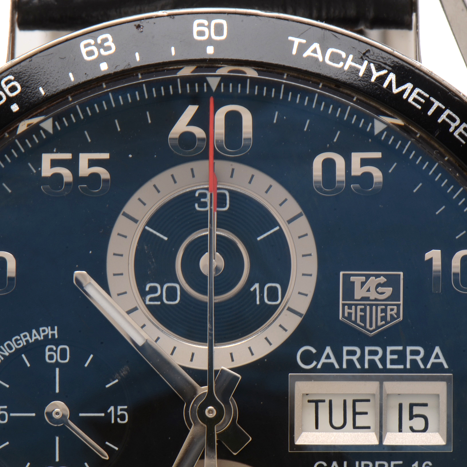 Tag Heuer Carrera Chrono Day-Date Automatic Steel Calibre 16