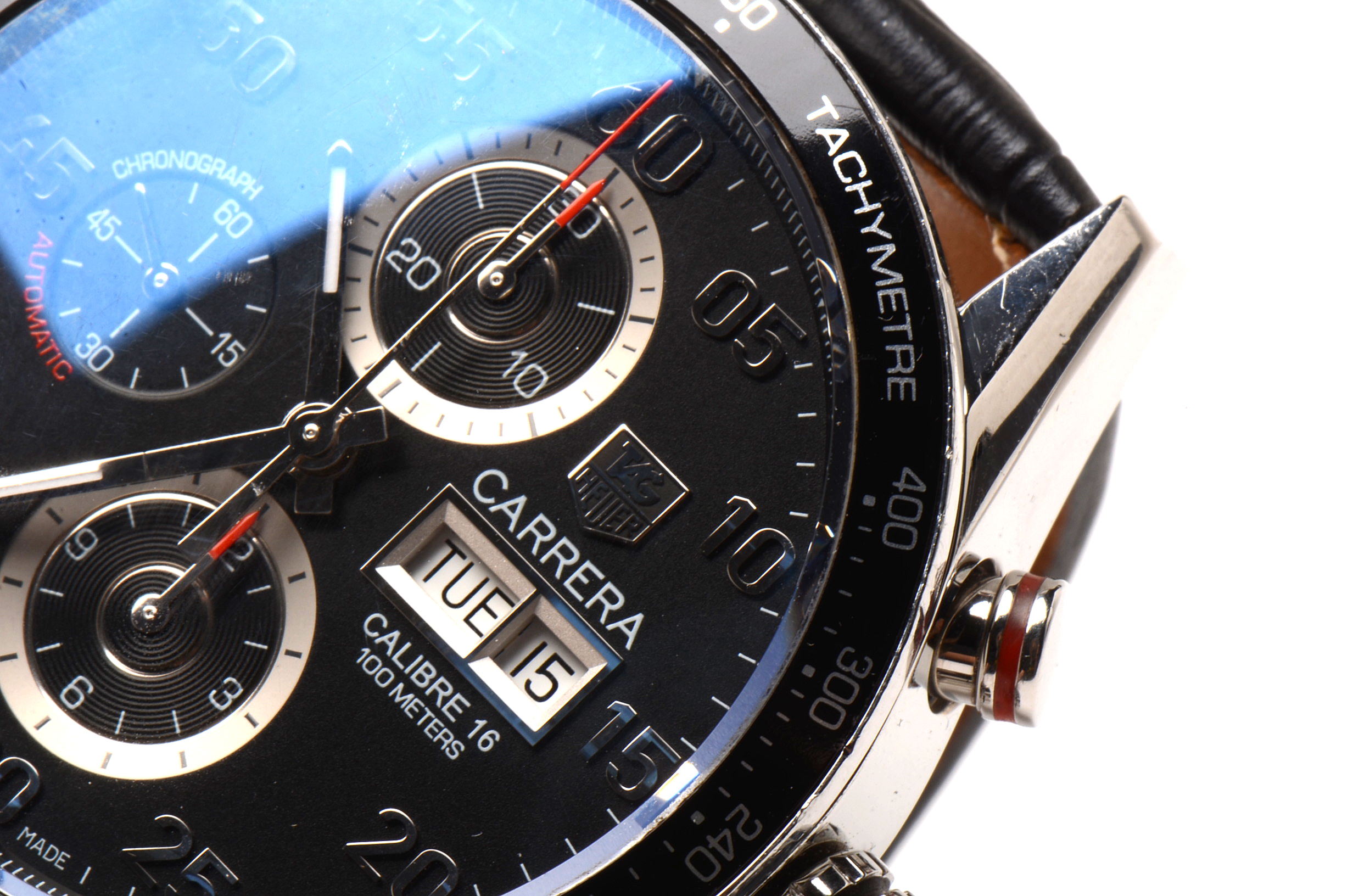Tag Heuer Carrera Chrono Day-Date Automatic Steel Calibre 16