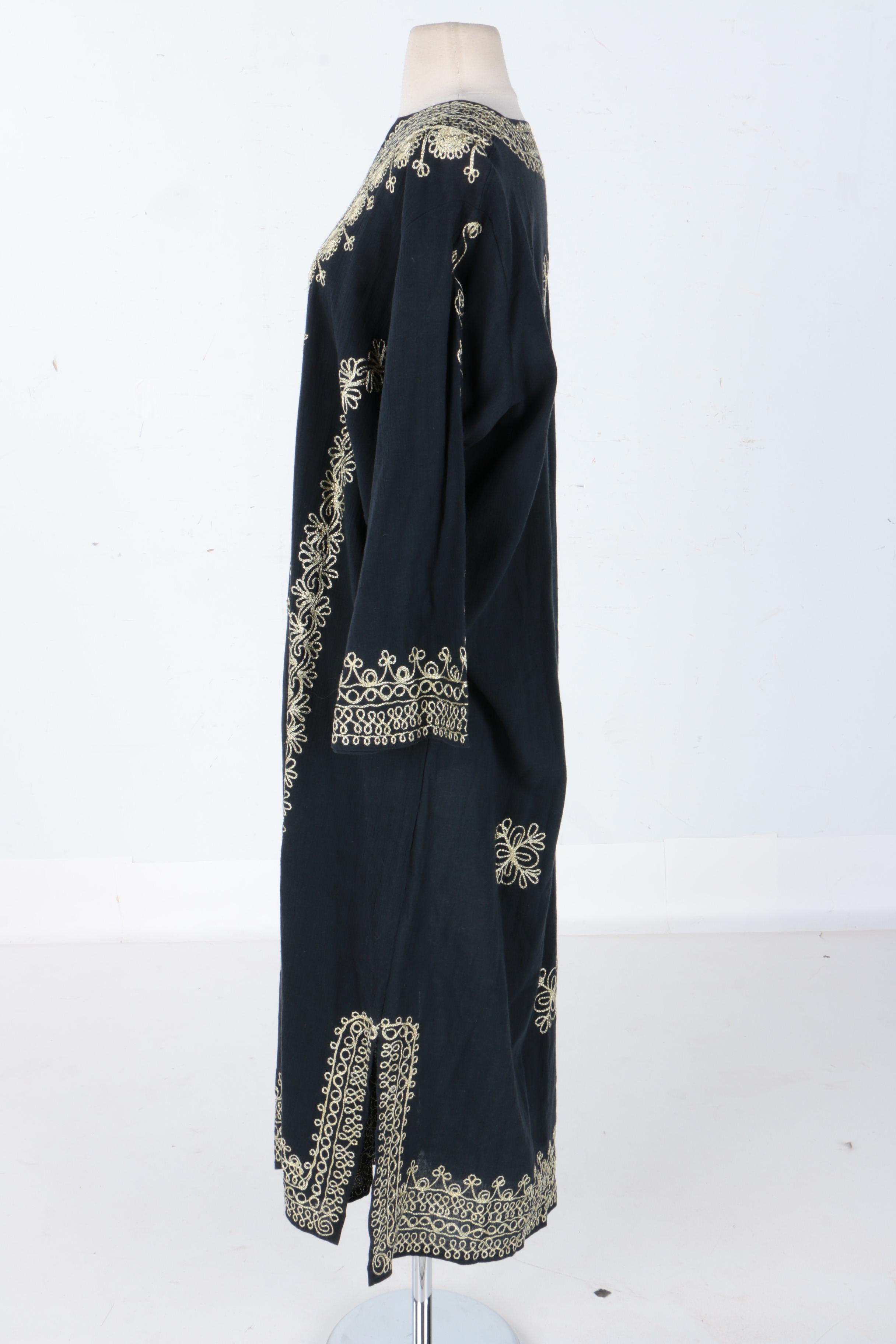 Embroidered Full Length Dress
