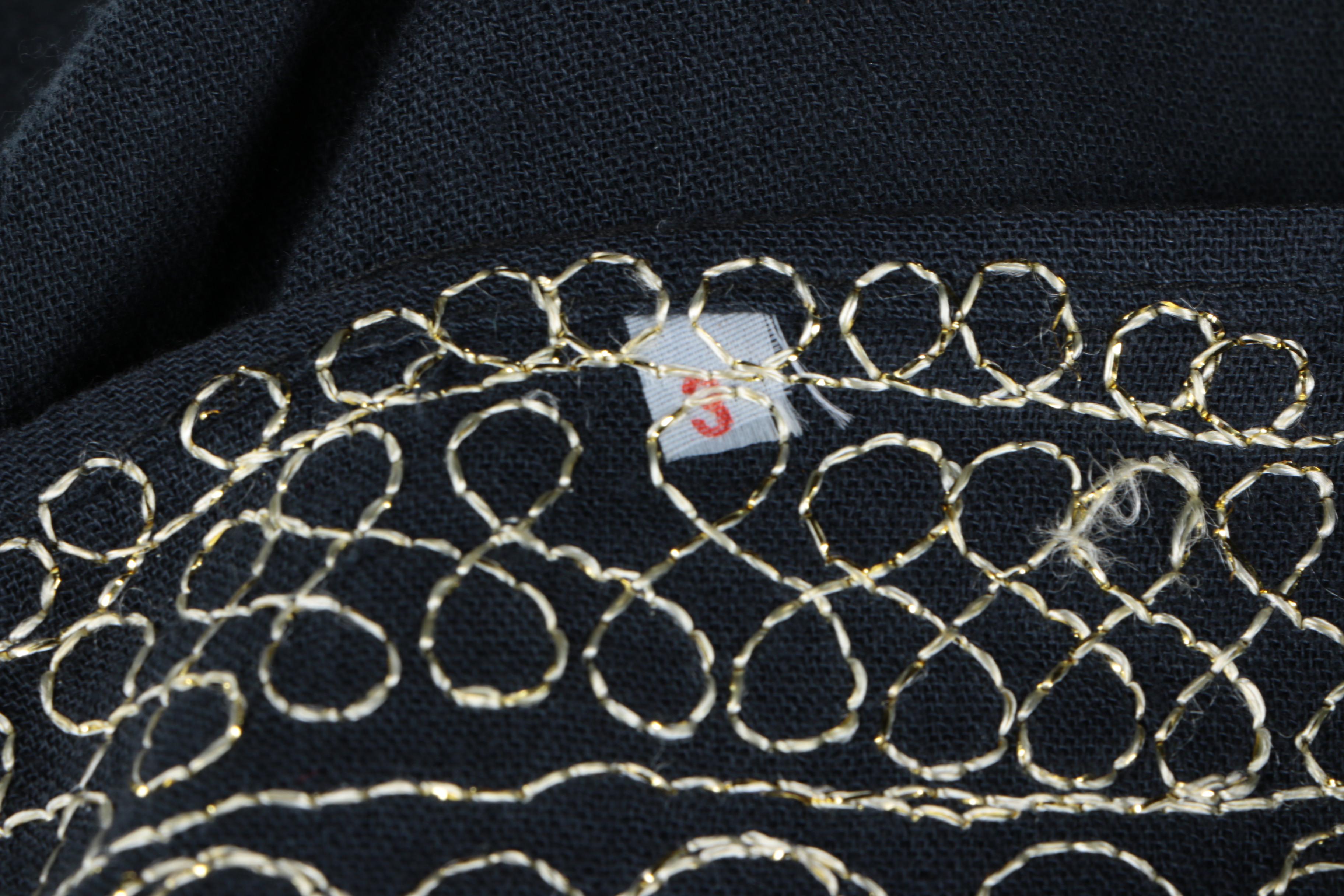 Embroidered Full Length Dress
