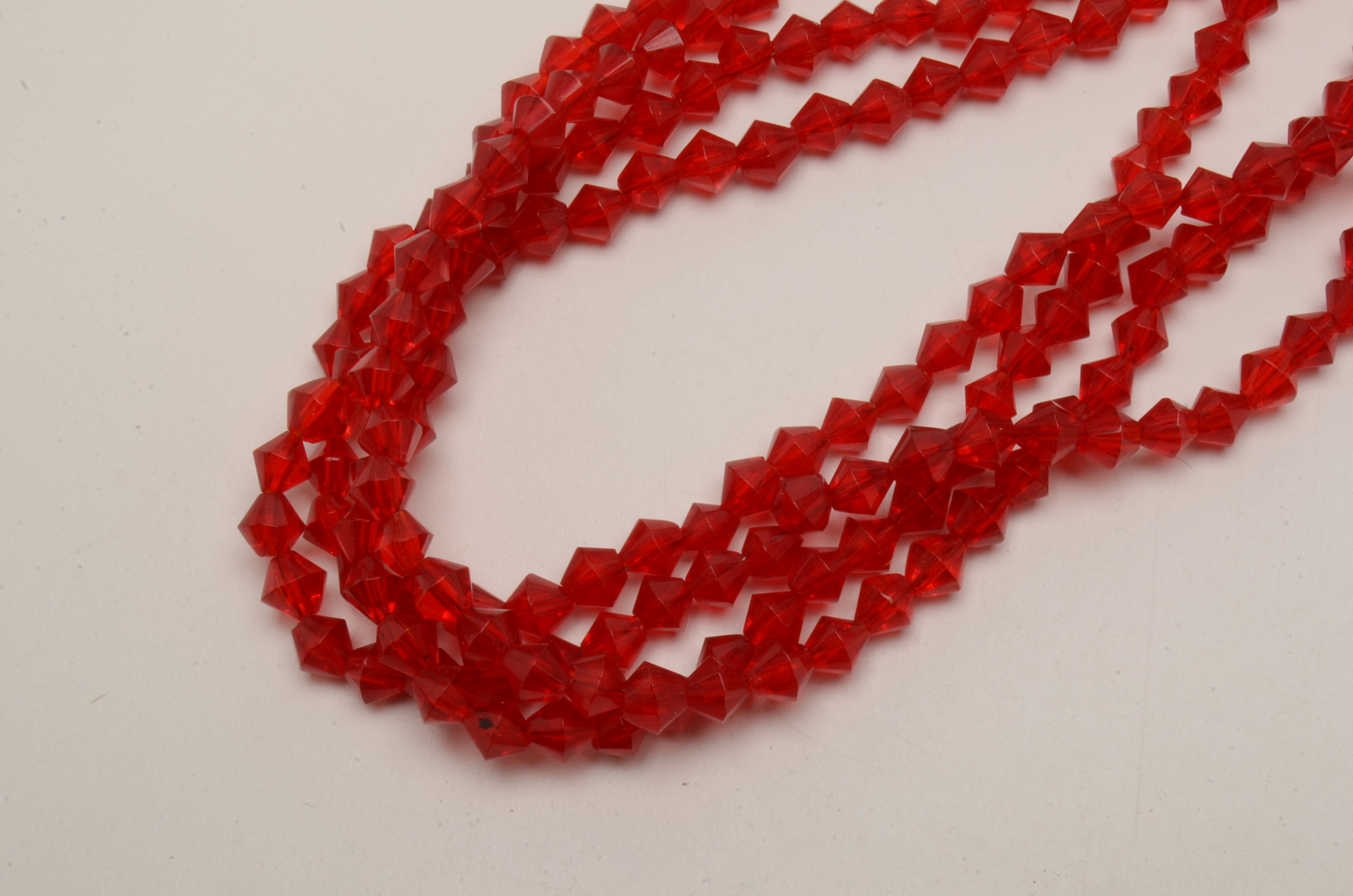 Silvertone Bangle Bracelet in Modern Design and Beaded Necklace