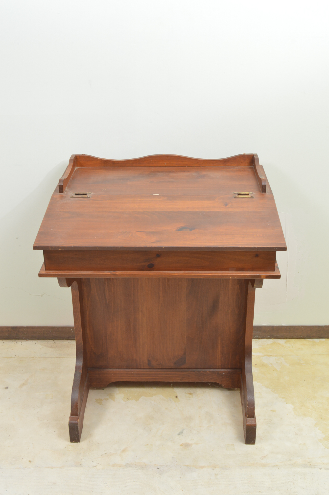 Pine Davenport Style Desk