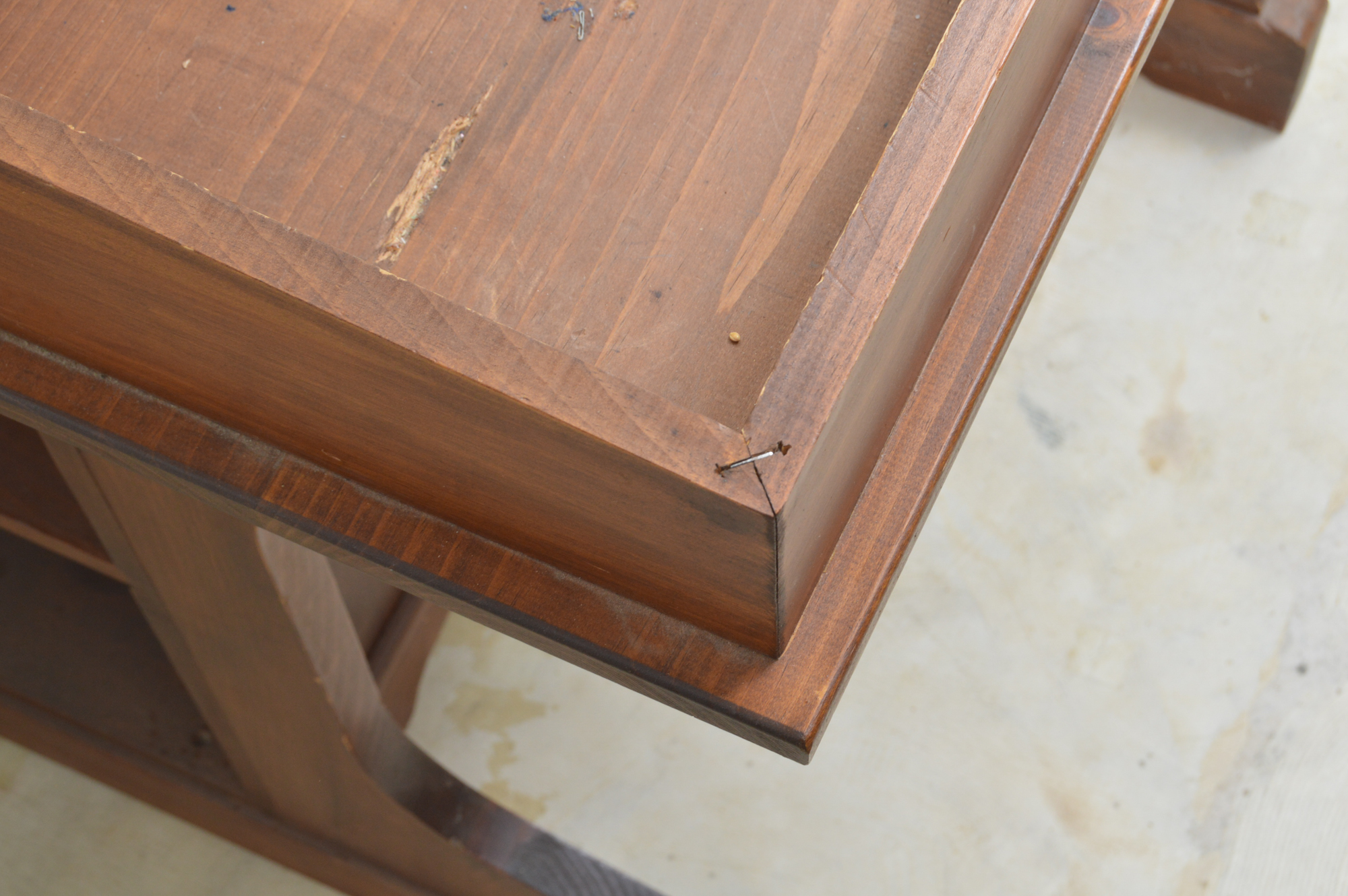 Pine Davenport Style Desk