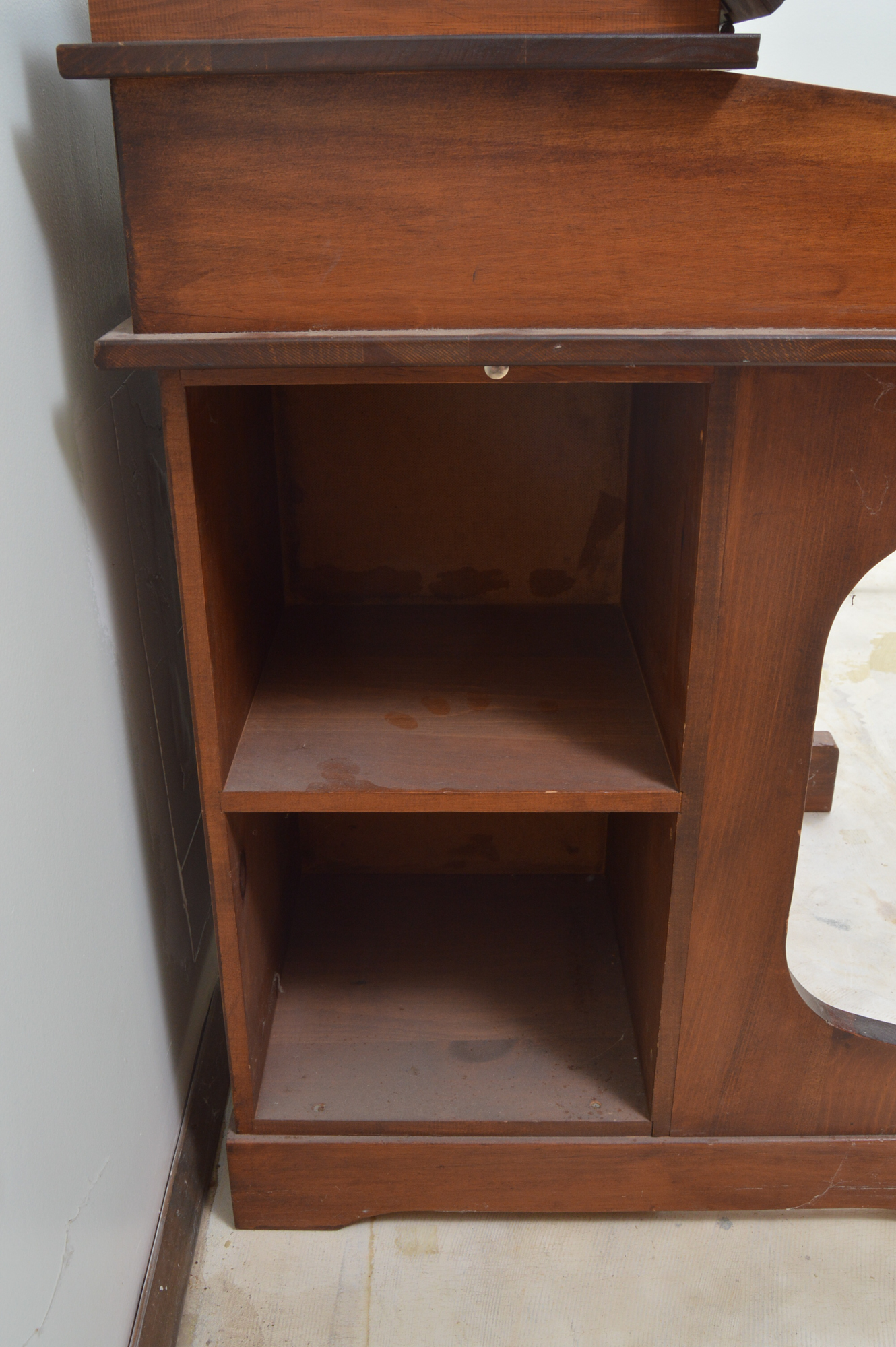 Pine Davenport Style Desk