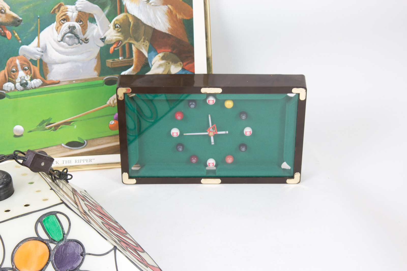 Assortment of Billiard Room Decor