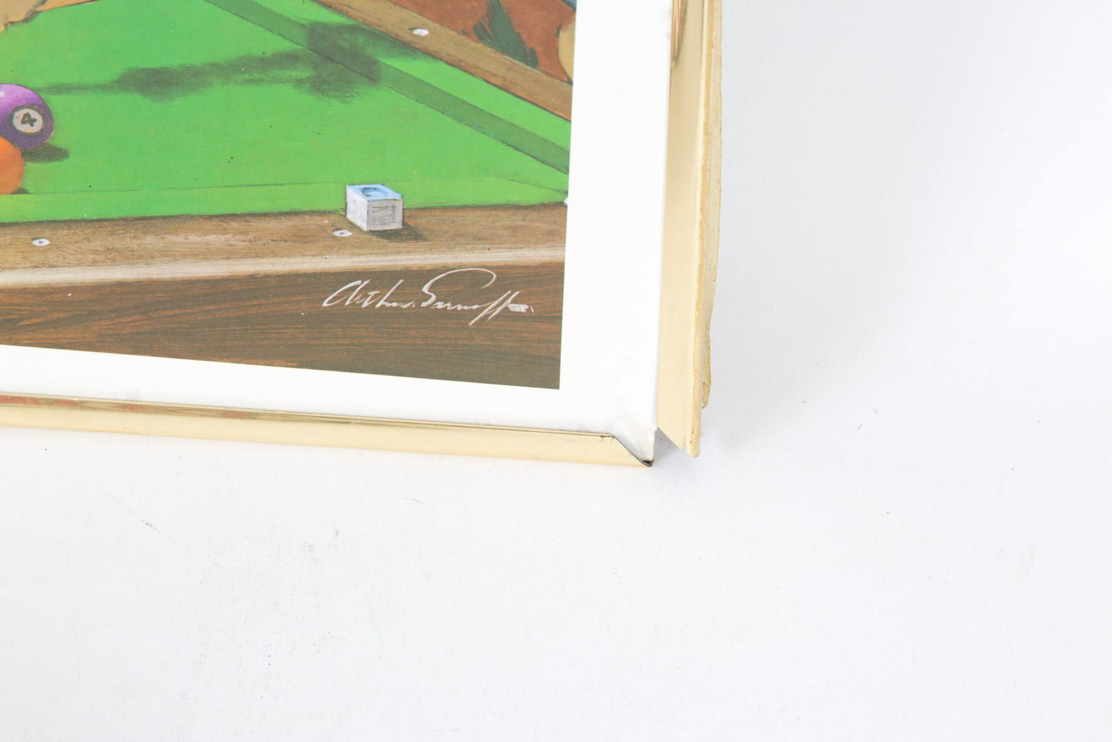 Assortment of Billiard Room Decor