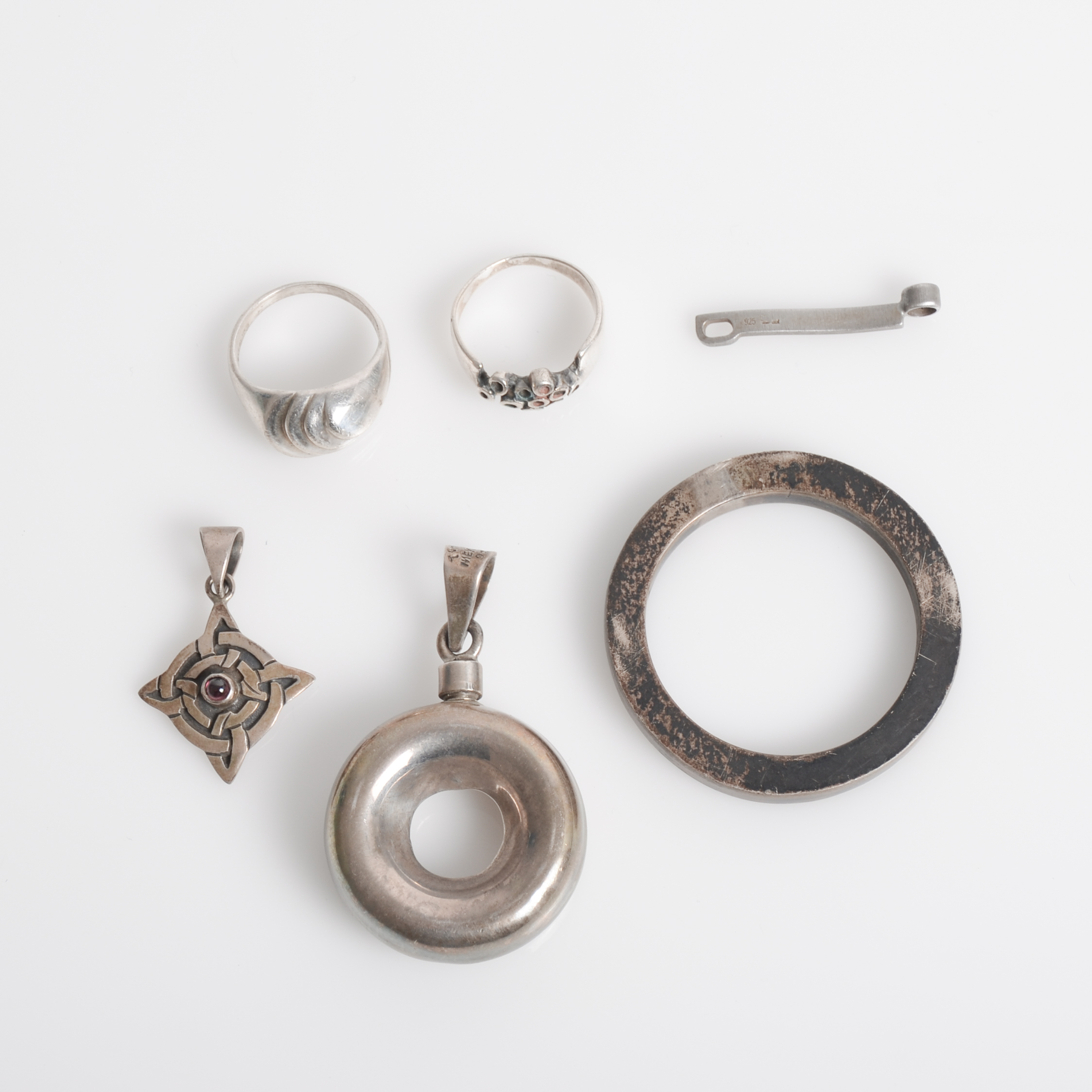 Collection of Vintage Sterling Silver Jewelry Including Taxco