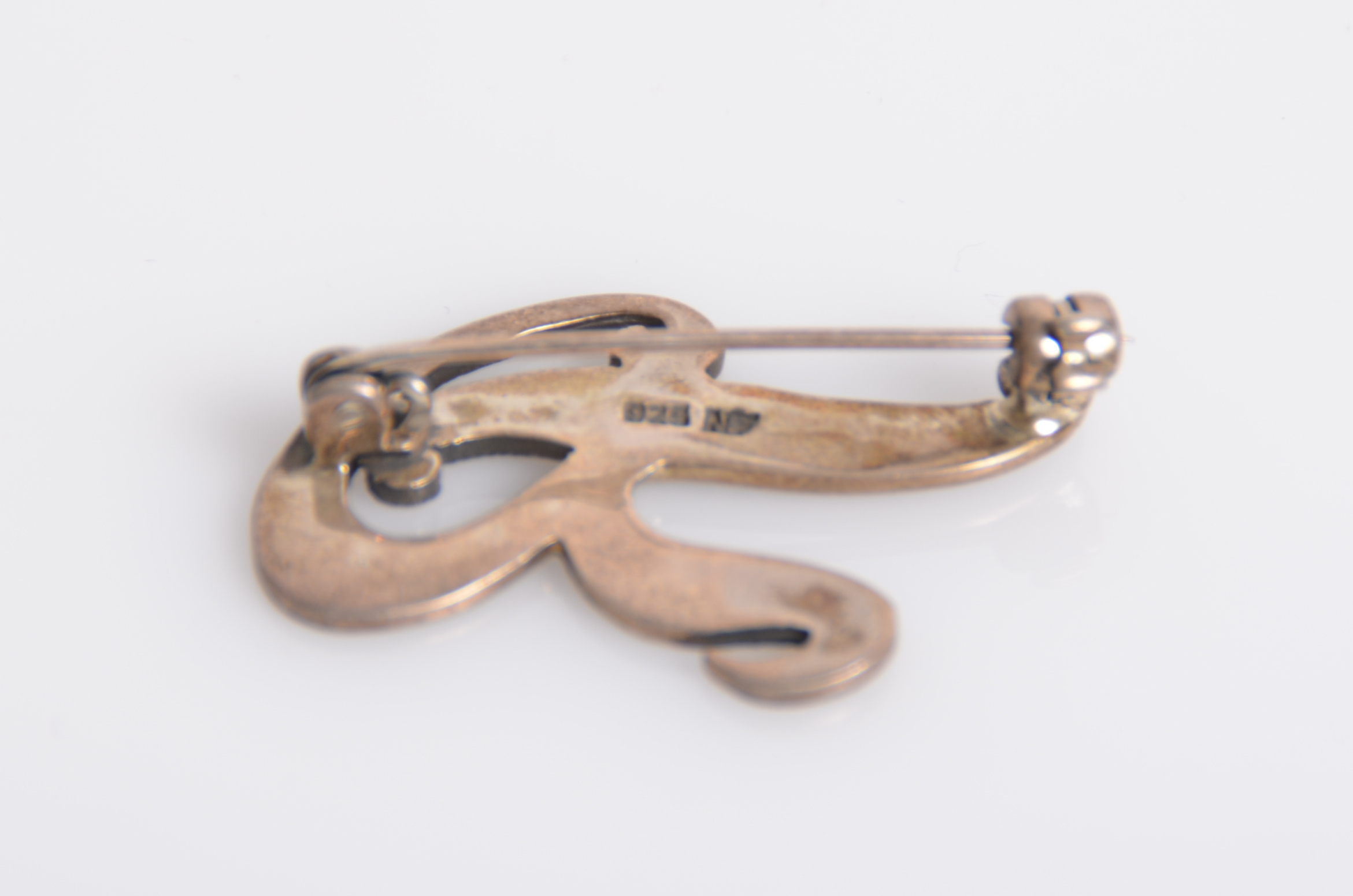 Collection of Sterling Silver Brooches Including Taxco