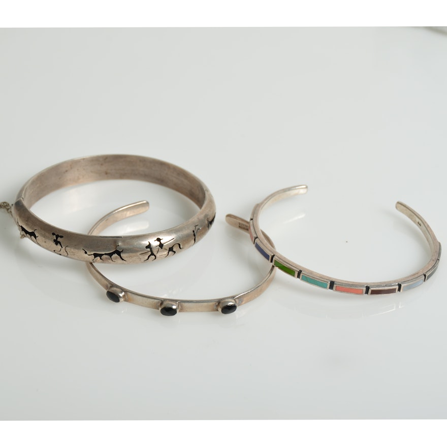 Mexican Sterling Silver Bracelets